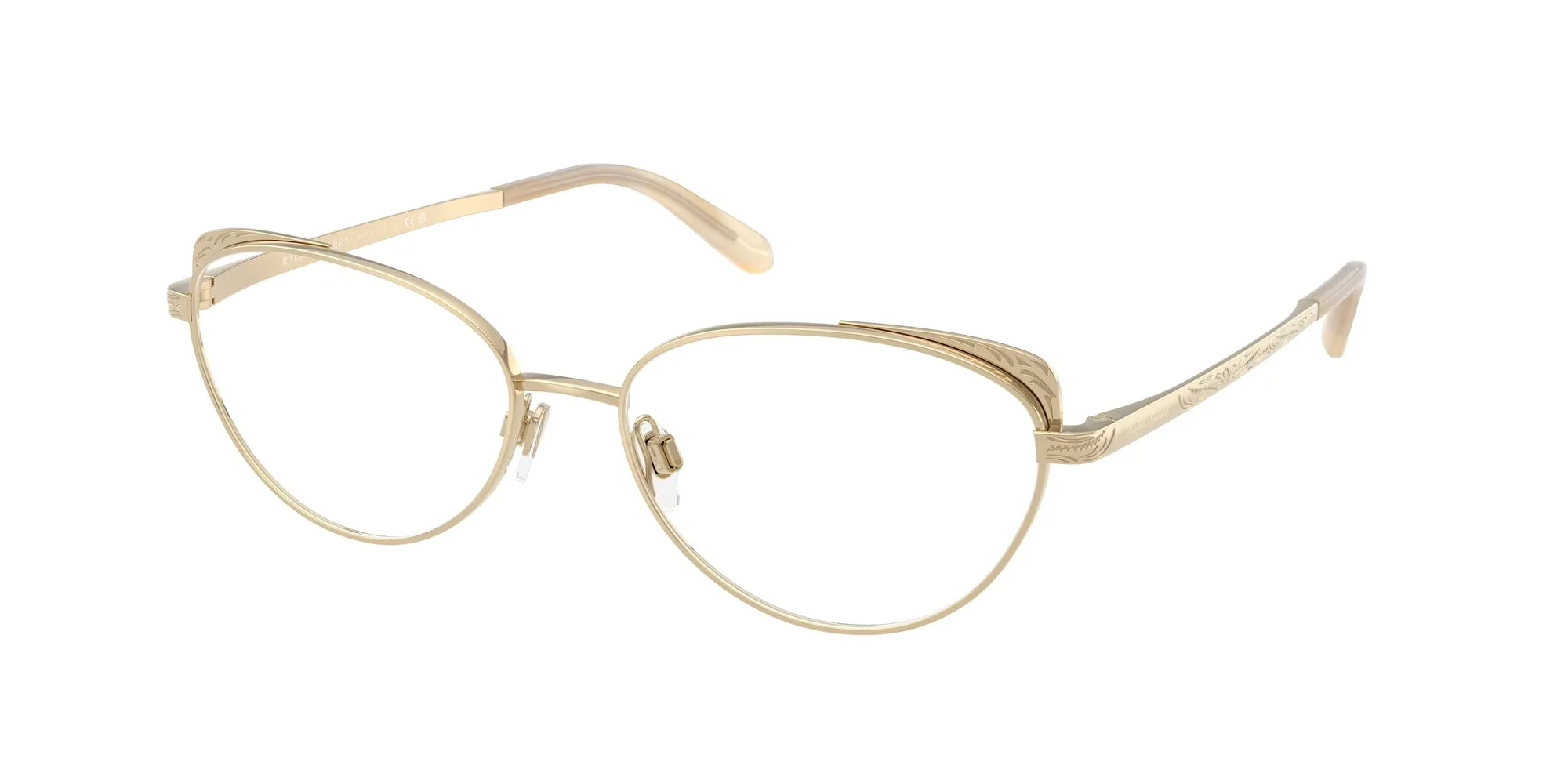 Ralph Lauren RL5131 9116 Montature da vista Acciaio Oro Cat Eye Normale - immagine 1