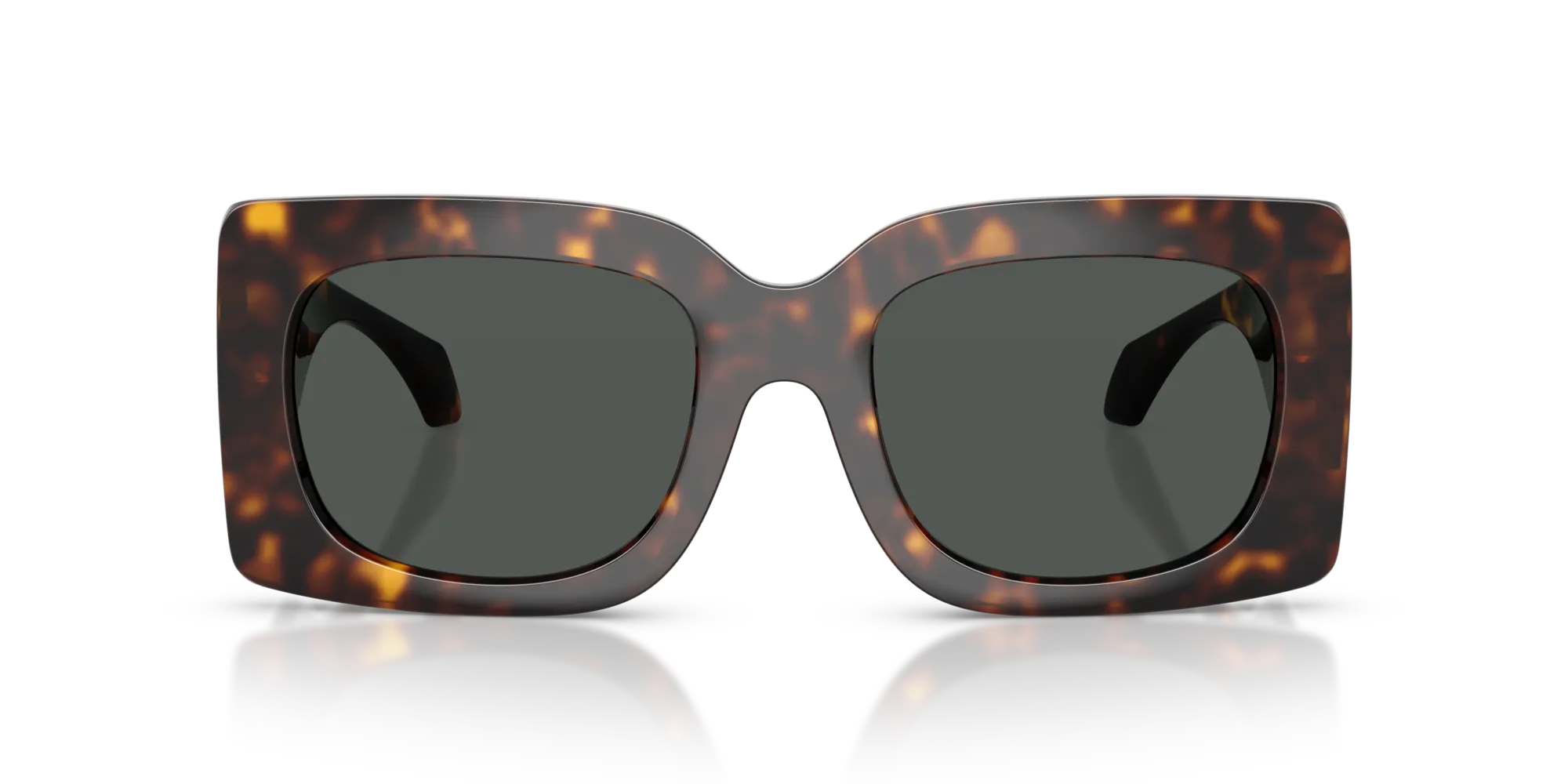 Versace VE4496U 108/87 Occhiali da sole Iniettato Tartaruga Grigio Squadrata Normale - immagine 3