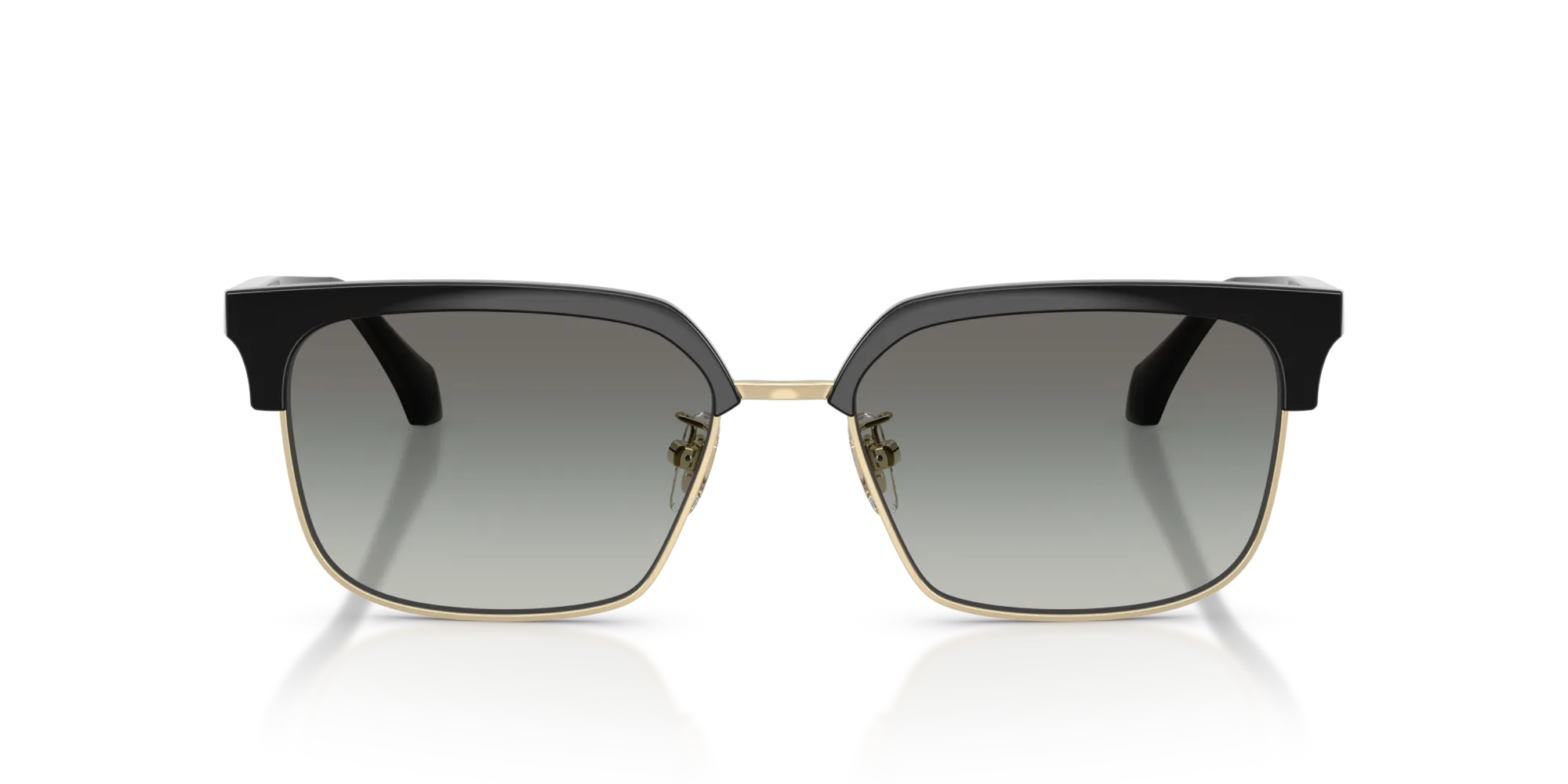 Versace VE4494D GB1/11 Occhiali da sole Iniettato Nero Grigio Squadrata Normale Sfumato - immagine 3