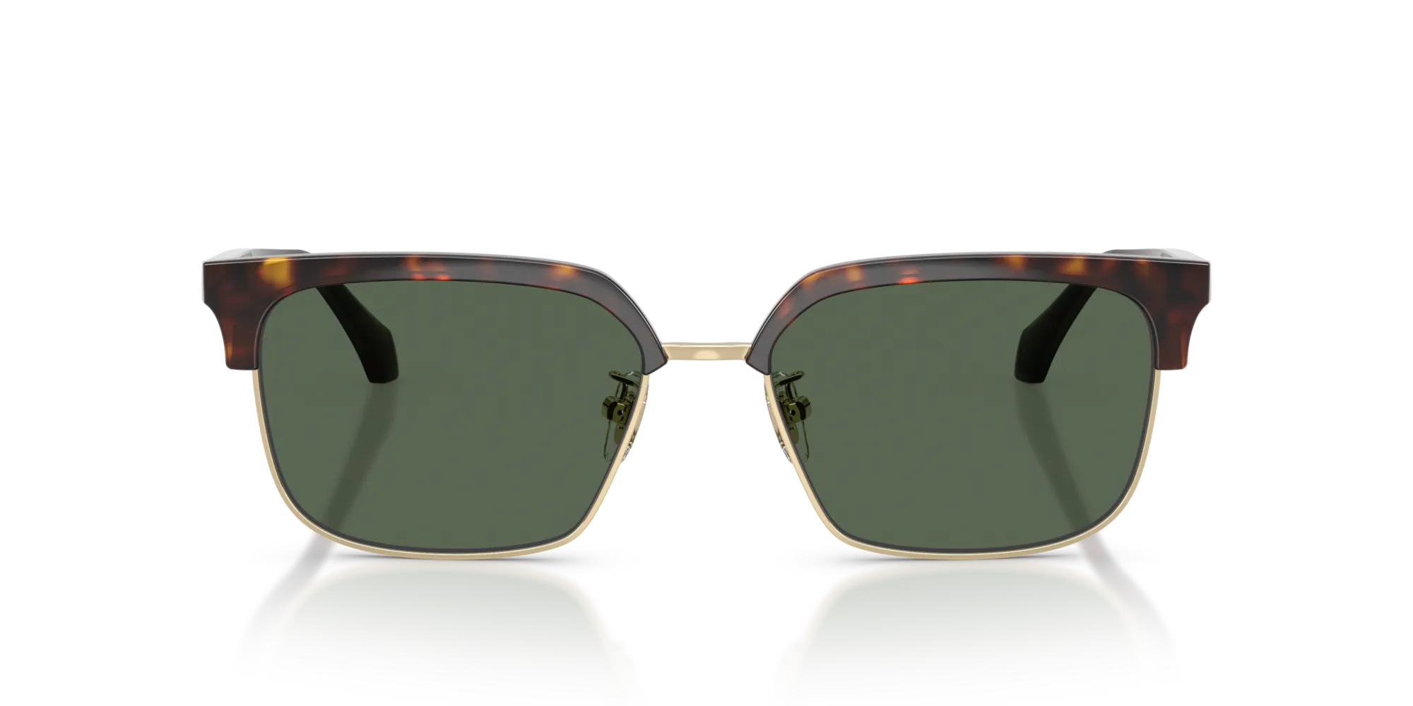 Versace VE4494D 108/71 Occhiali da sole Iniettato Marrone Verde Squadrata Normale - immagine 3