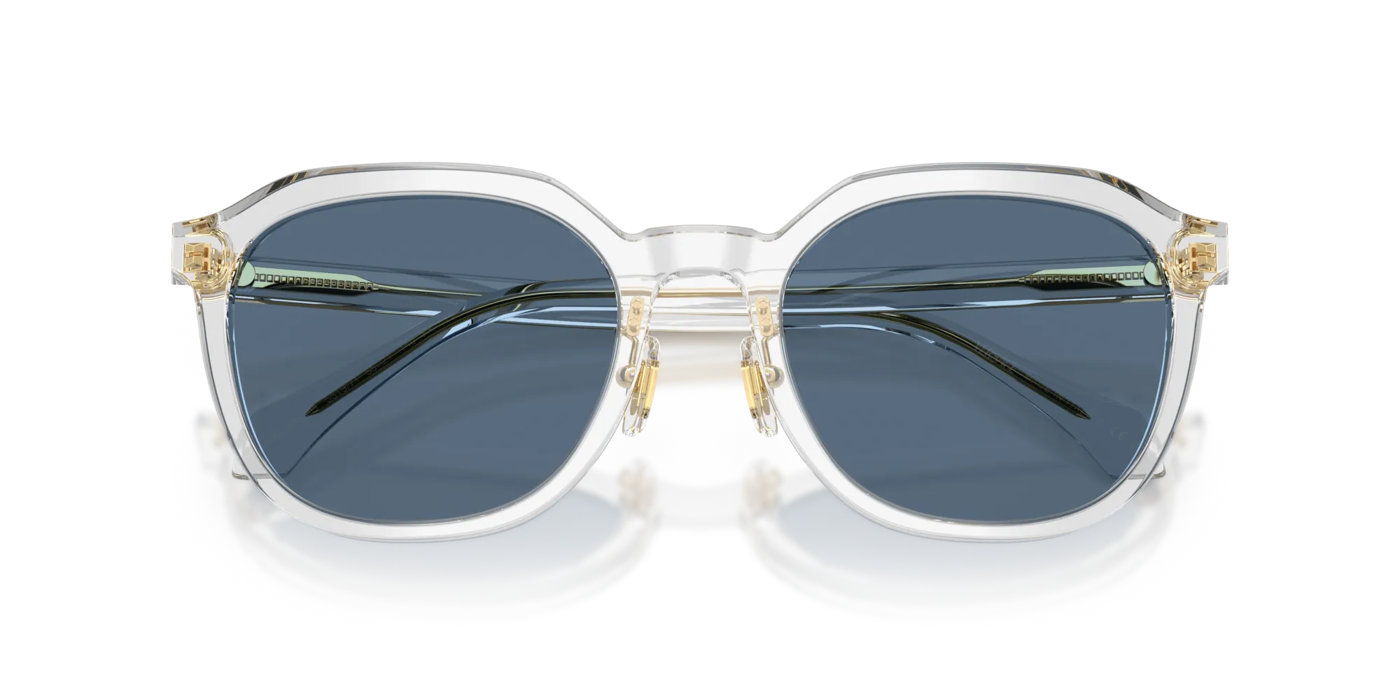 Versace VE4493D 551971 Occhiali da sole Acetato Grigio Blu Pantos Normale - immagine 2