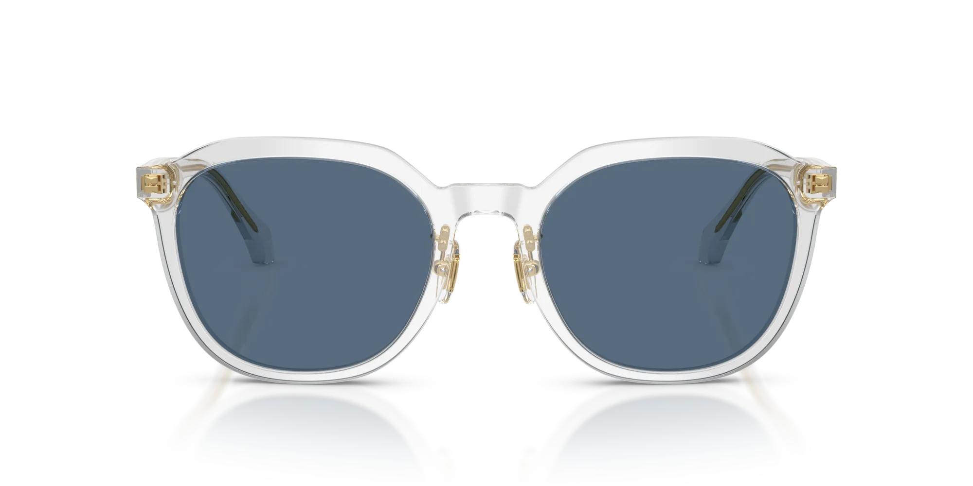 Versace VE4493D 551971 Occhiali da sole Acetato Grigio Blu Pantos Normale - immagine 3