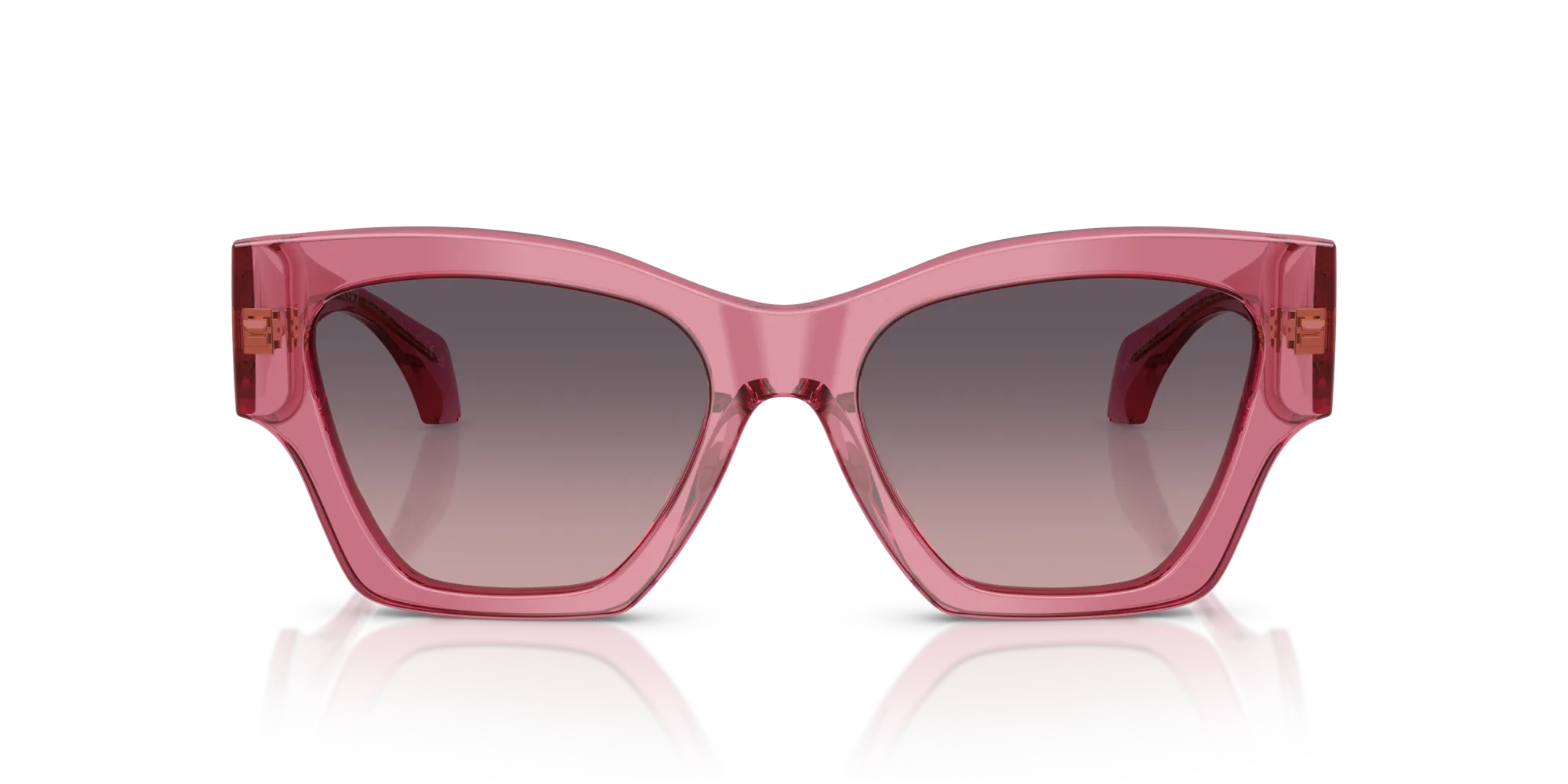 Versace VE4492U 551646 Occhiali da sole Acetato Rosa Rosa Squadrata Normale Sfumato - immagine 3