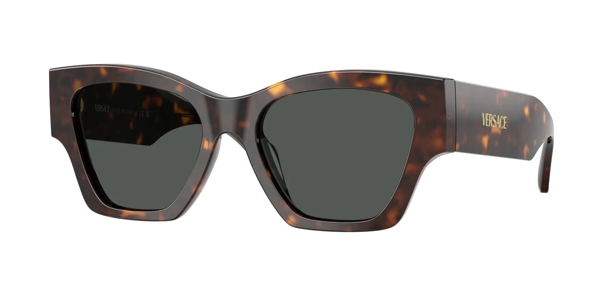 Versace VE4492U 108/87 Occhiali da sole Acetato Marrone Grigio Squadrata Normale - immagine 1