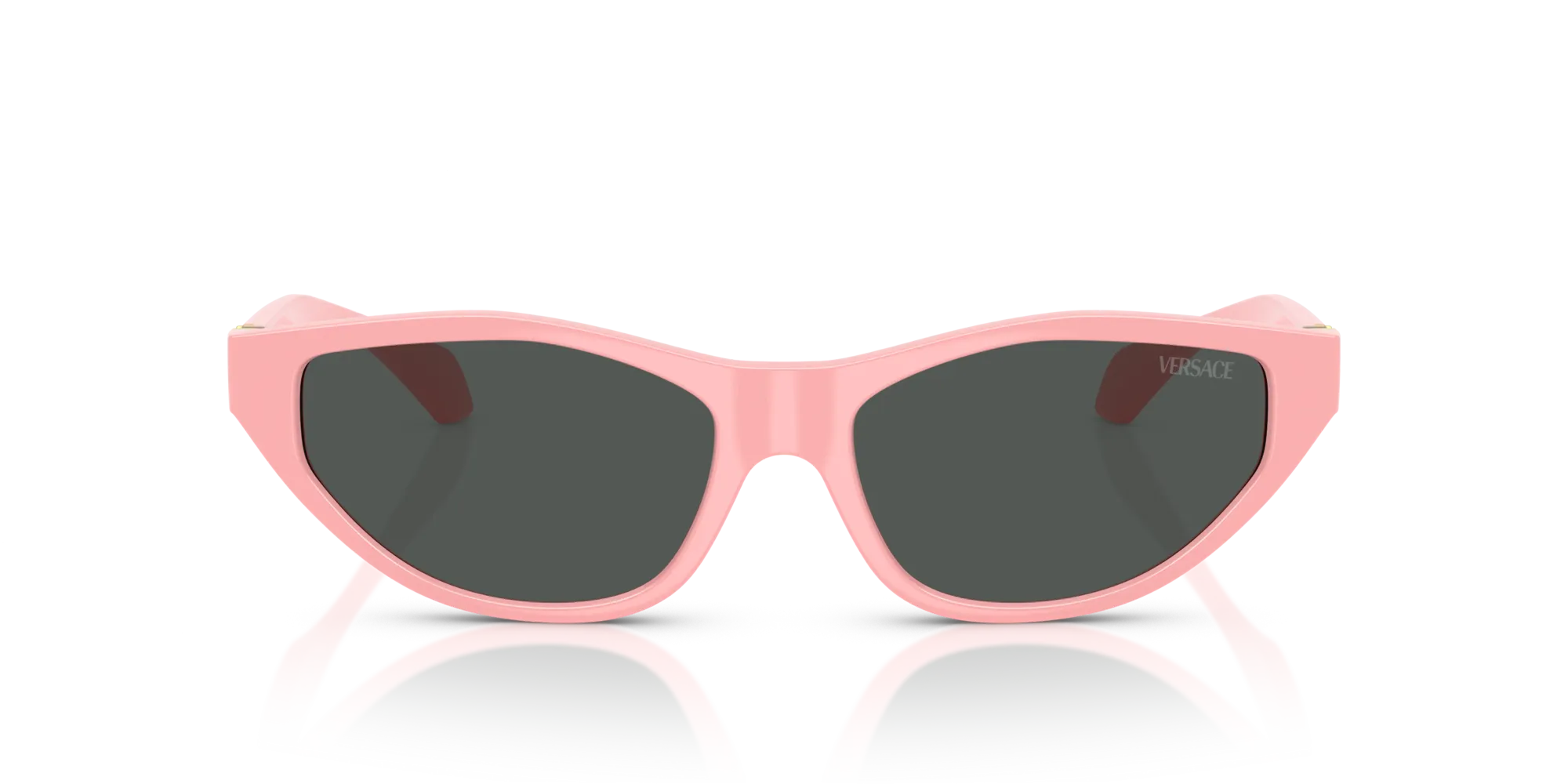 Versace VE4491U 545287 Occhiali da sole Iniettato Rosa Grigio Cat Eye Normale - immagine 3