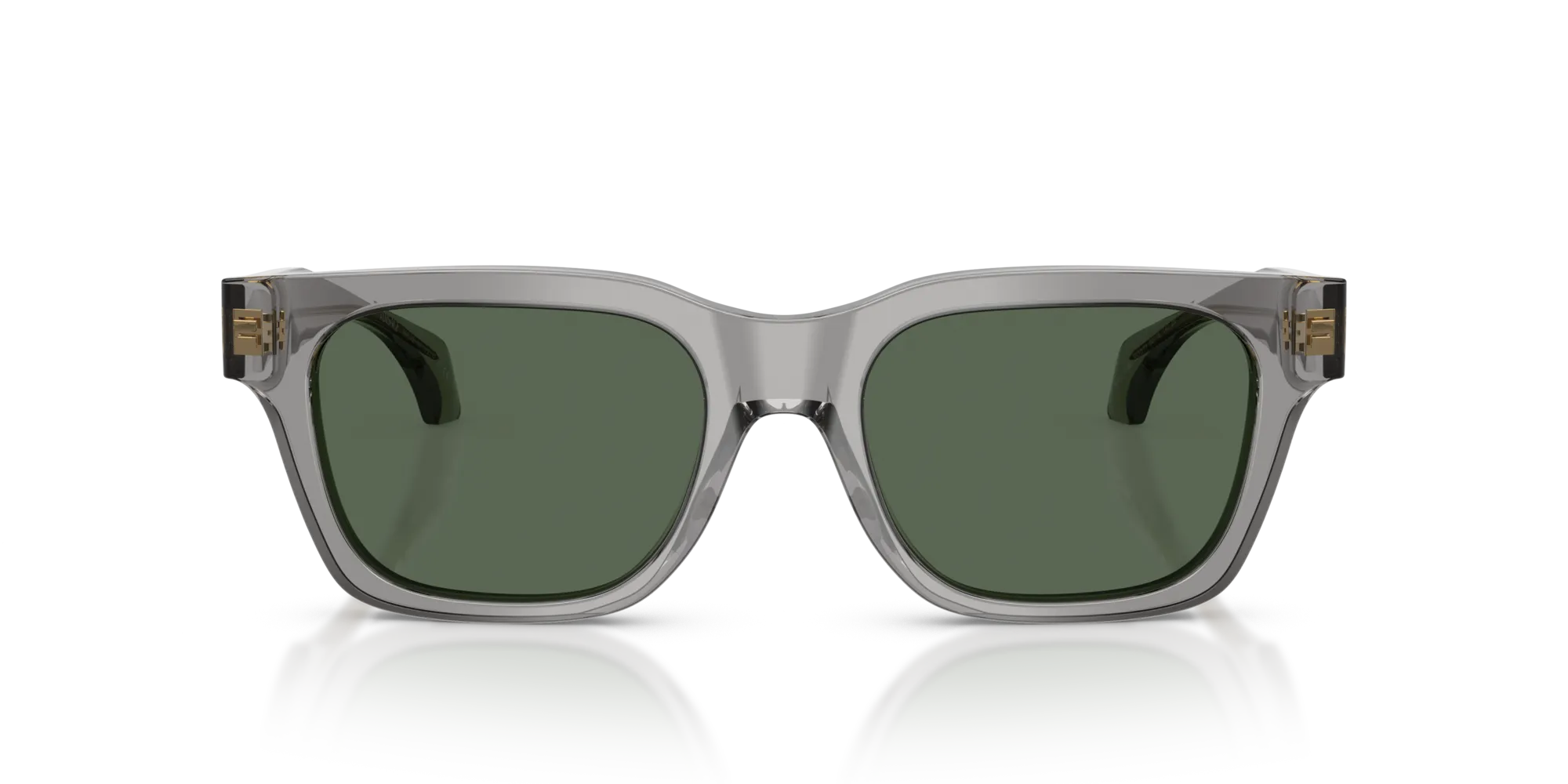 Versace VE4486 551071 Occhiali da sole Acetato Grigio Verde Squadrata Normale - immagine 3
