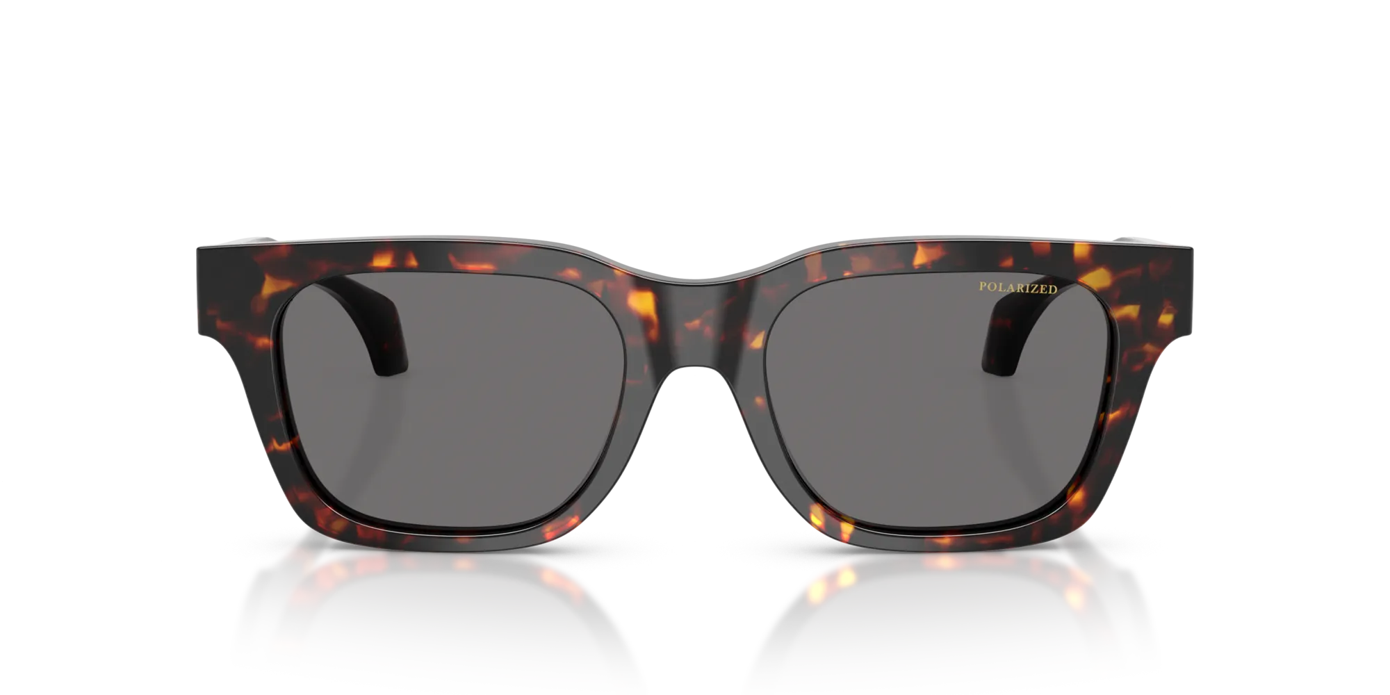 Versace VE4486 550981 Occhiali da sole Acetato Tartaruga Grigio Squadrata Polarizzata - immagine 3