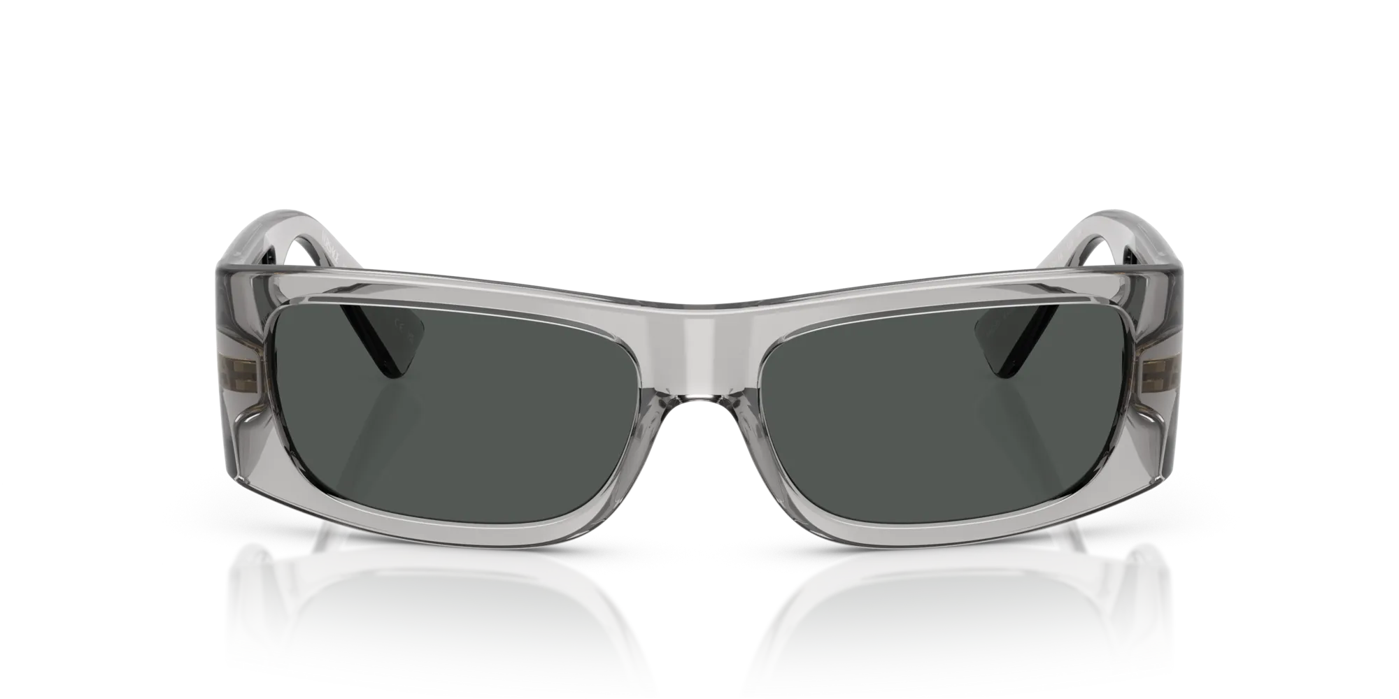 Versace VE4482 530587 Occhiali da sole Iniettato Grigio Grigio Squadrata Normale - immagine 3