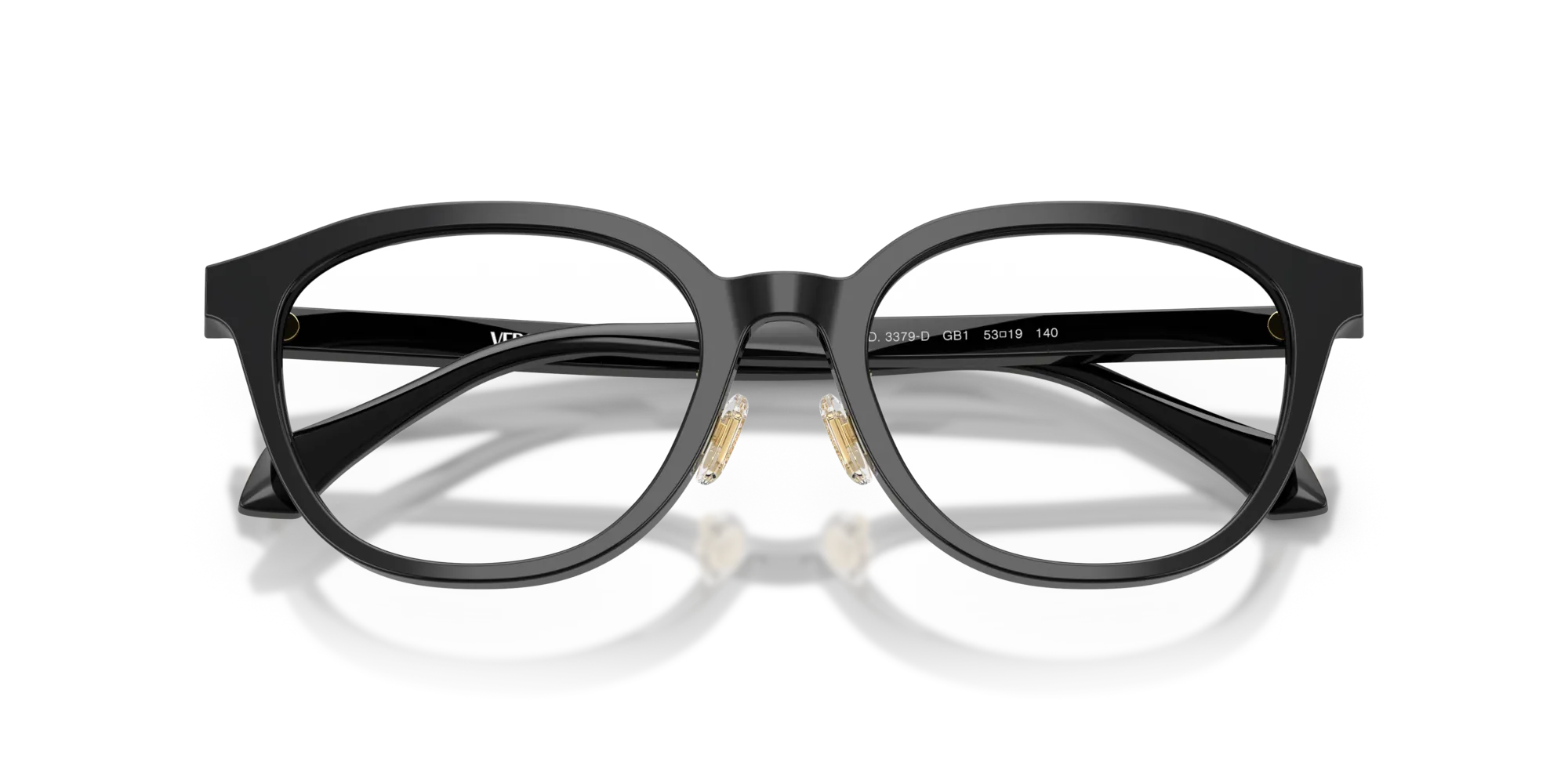 Versace VE3379D GB1 Montature da vista Acetato Nero Pantos Normale - immagine 2
