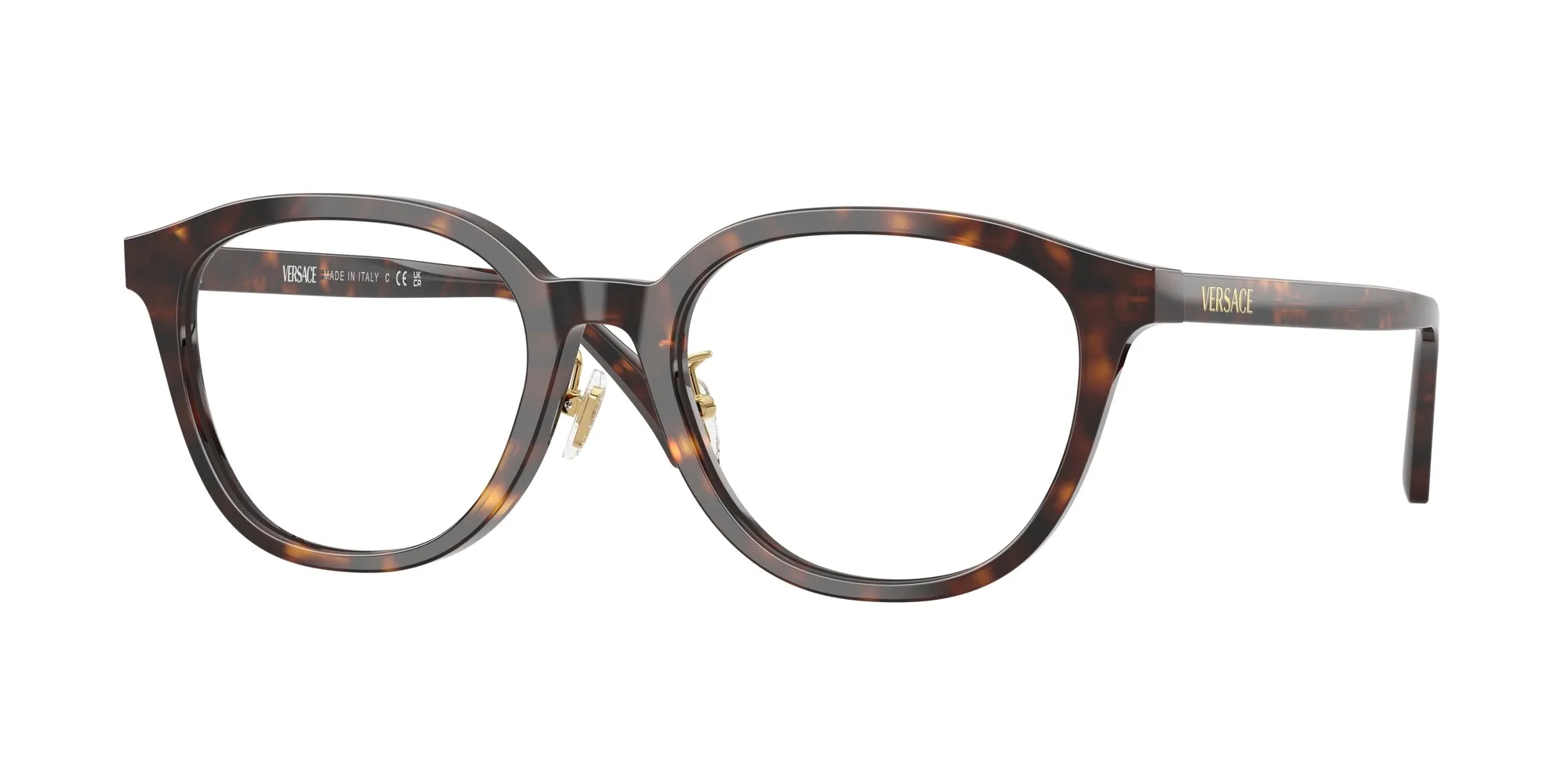 Versace VE3379D 108 Montature da vista Acetato Marrone Pantos Normale - immagine 1