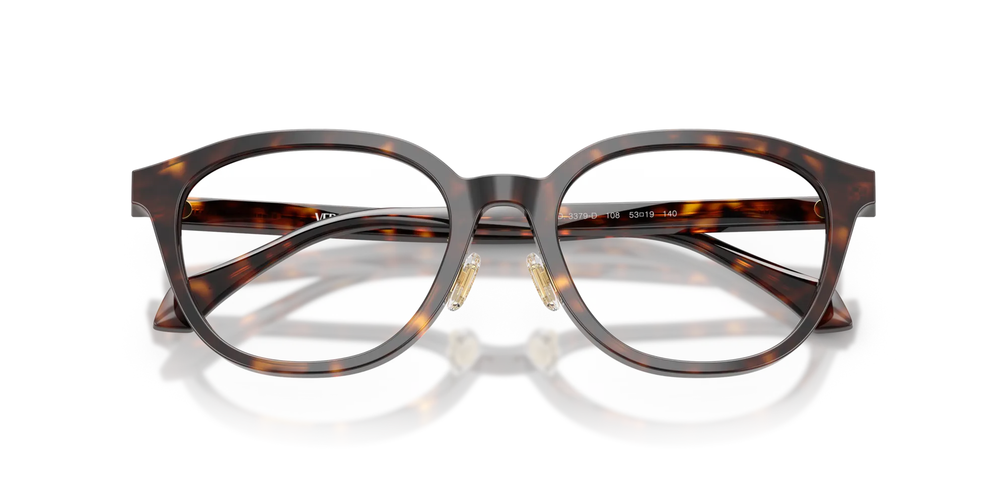 Versace VE3379D 108 Montature da vista Acetato Marrone Pantos Normale - immagine 2
