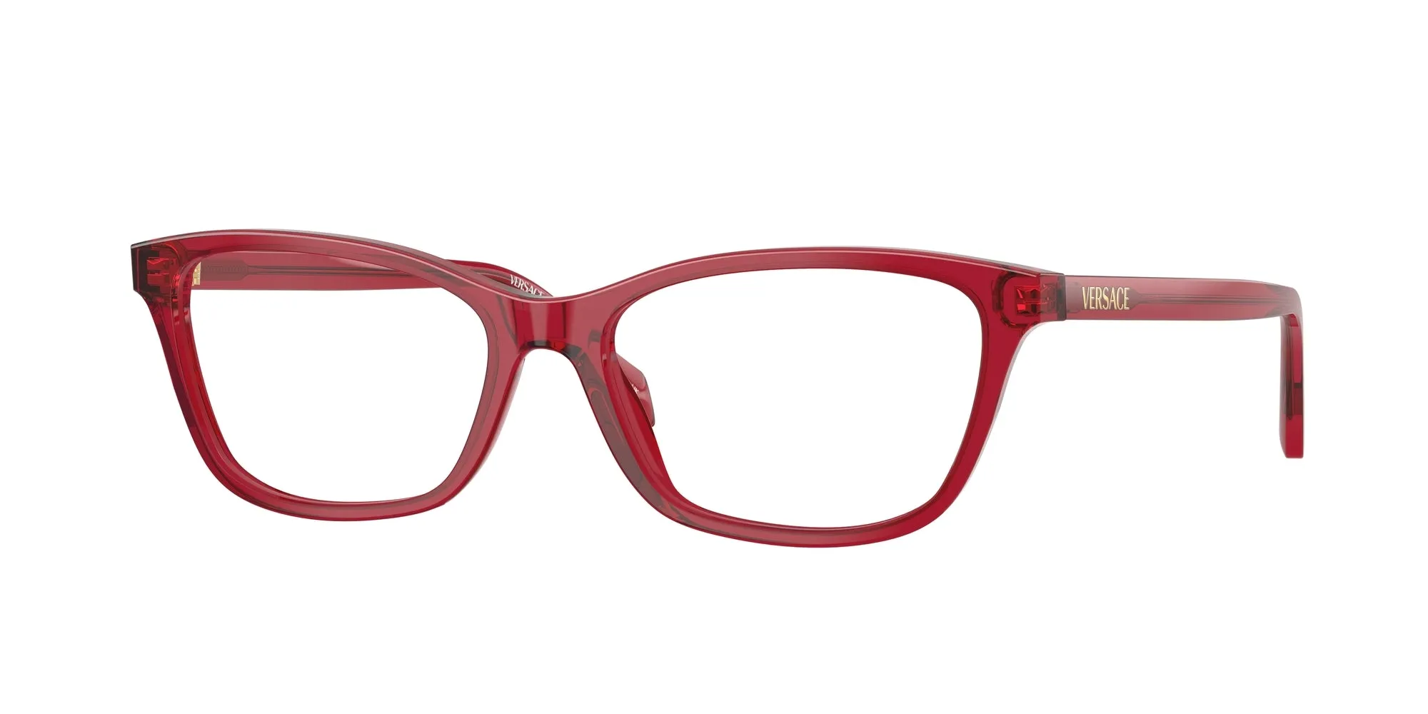 Versace VE3375 5520 Montature da vista Acetato Rosso Cat Eye Normale - immagine 1