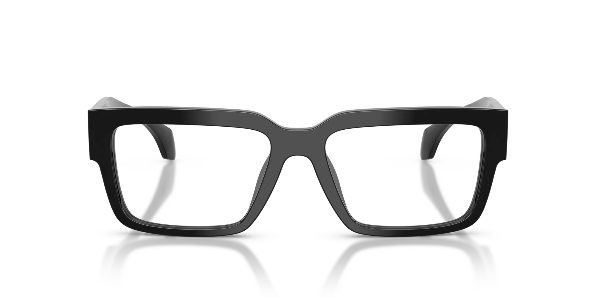 Versace VE3374U GB1 Montature da vista Acetato Nero Squadrata Normale - immagine 3