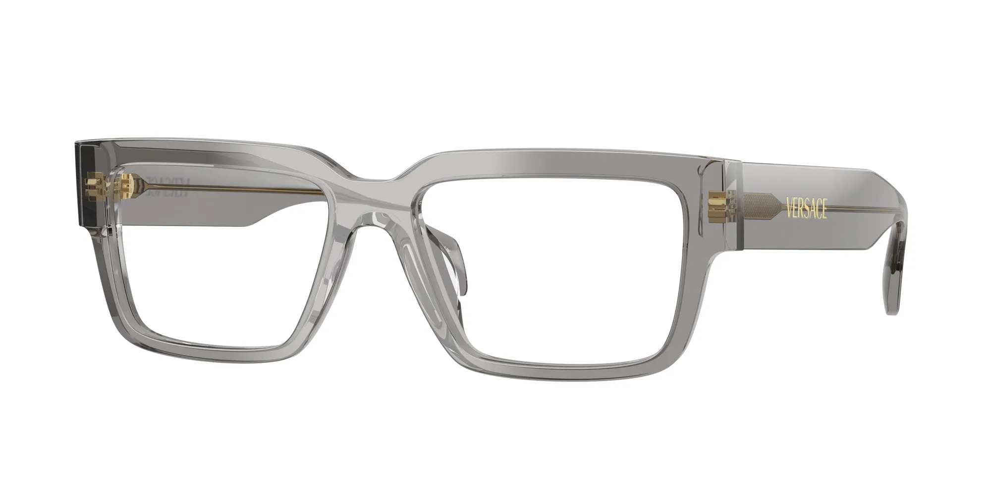 Versace VE3374U 5510 Montature da vista Acetato Grigio Squadrata Normale - immagine 1