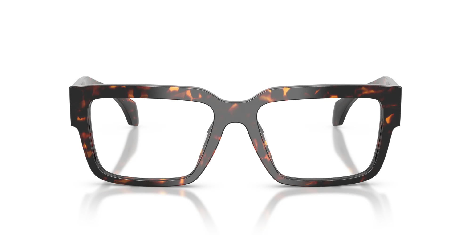 Versace VE3374U 5509 Montature da vista Acetato Tartaruga Squadrata Normale - immagine 3