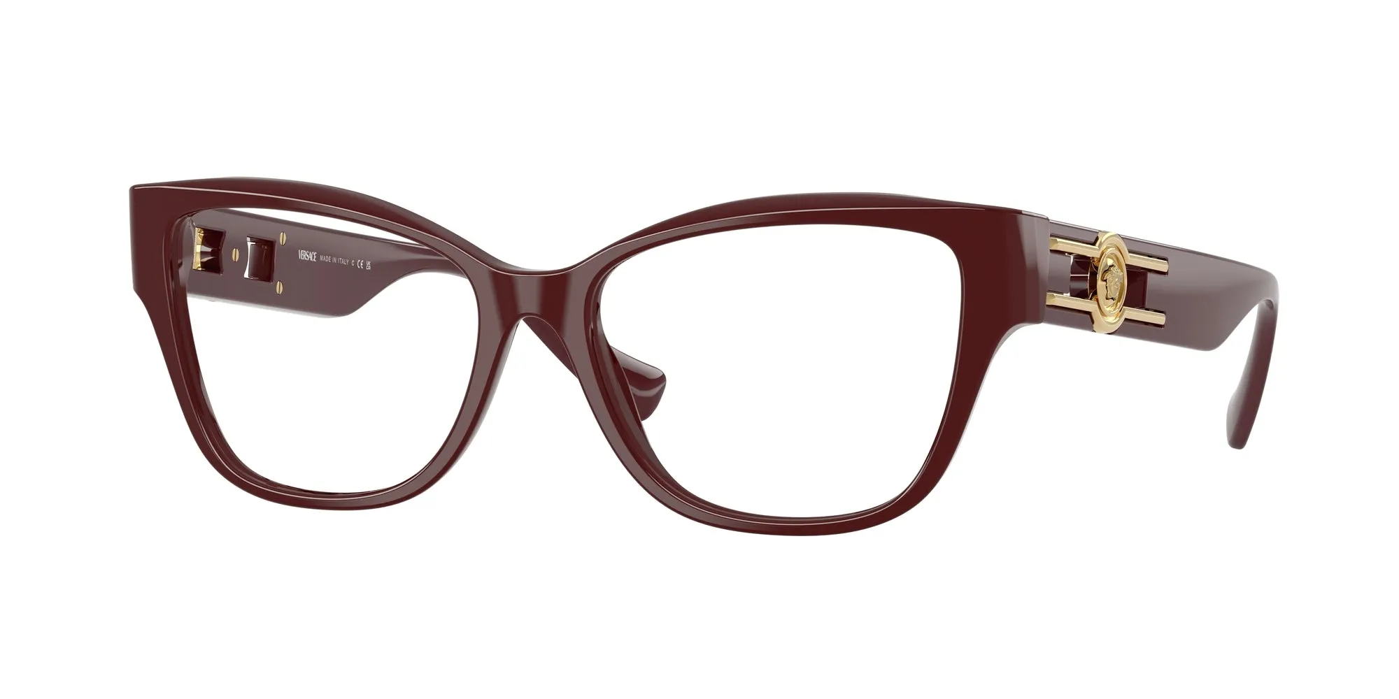Versace VE3347 5515 Montature da vista Acetato Rosso Pillow Normale - immagine 1