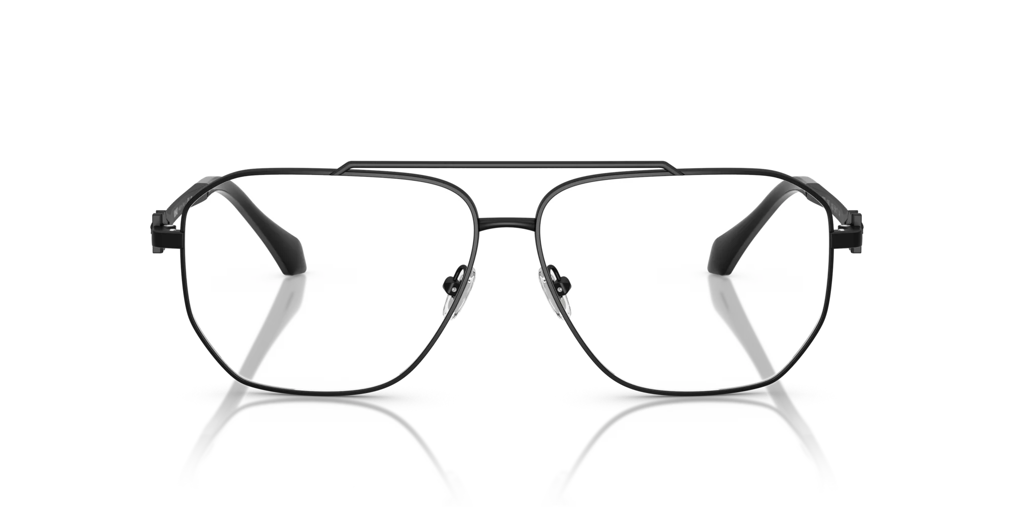 Versace VE1307 1436 Montature da vista Metallo Nero Squadrata Normale - immagine 3