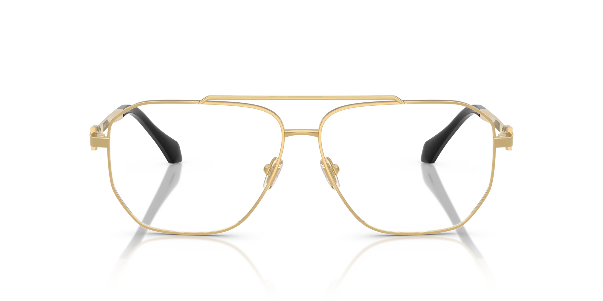 Versace VE1307 1002 Montature da vista Metallo Oro Squadrata Normale - immagine 3