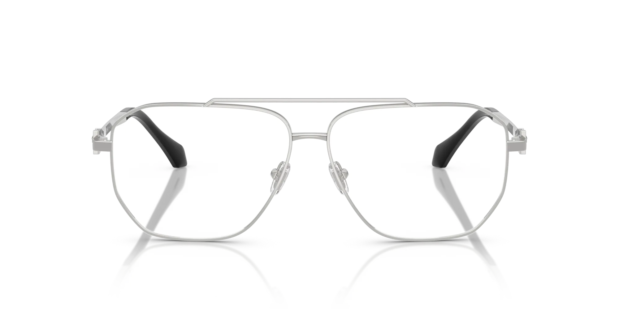 Versace VE1307 1000 Montature da vista Metallo Argento Squadrata Normale - immagine 3