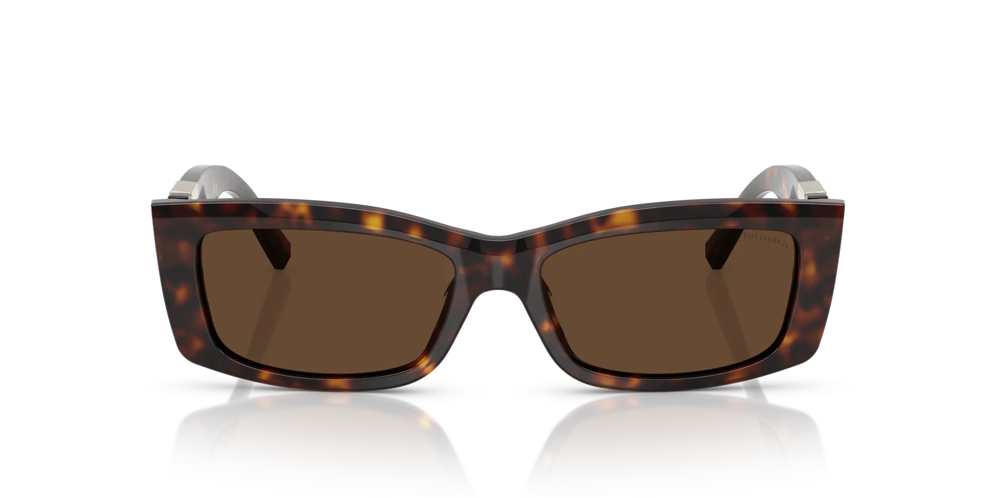Tiffany TF4240U 80153G Occhiali da sole Acetato Tartaruga Marrone Squadrata Normale - immagine 3