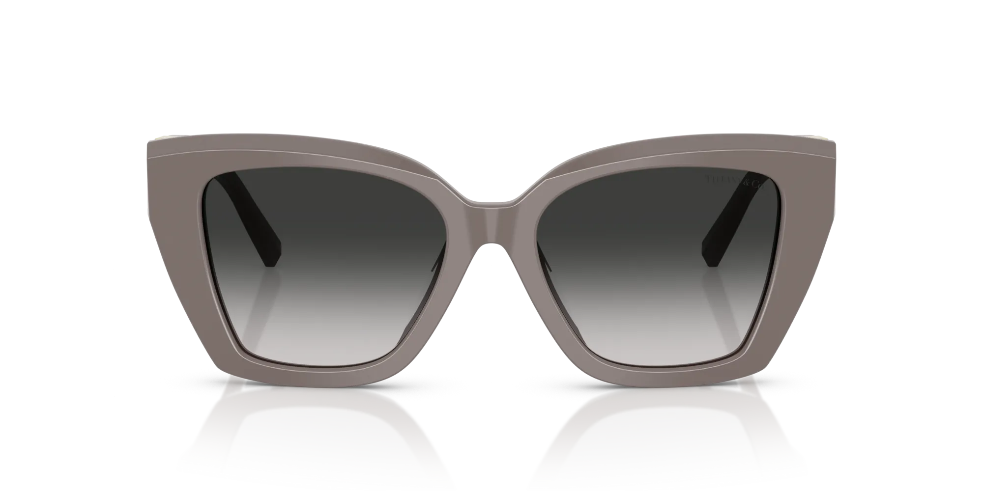 Tiffany TF4239U 84013C Occhiali da sole Acetato Marrone Grigio Squadrata Normale Sfumato - immagine 3