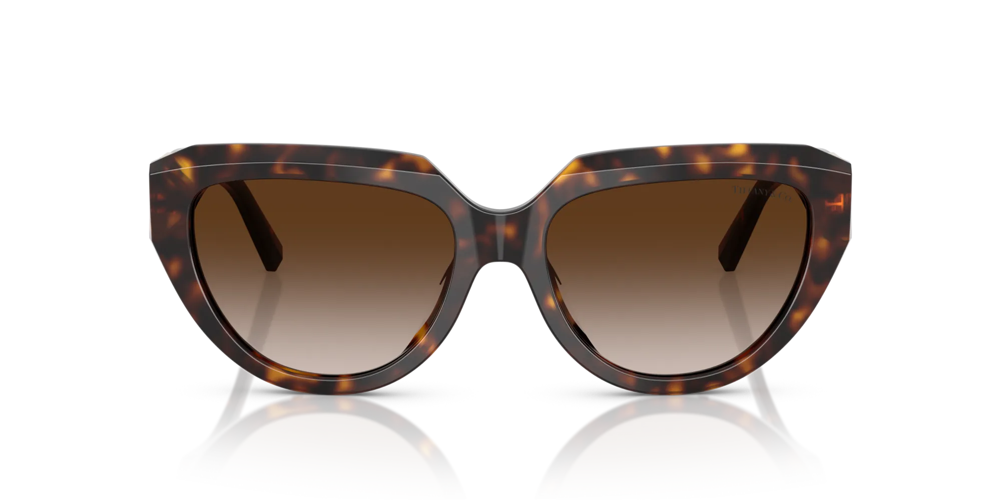 Tiffany TF4238U 80153B Occhiali da sole Acetato Tartaruga Marrone Pillow Normale Sfumato - immagine 3