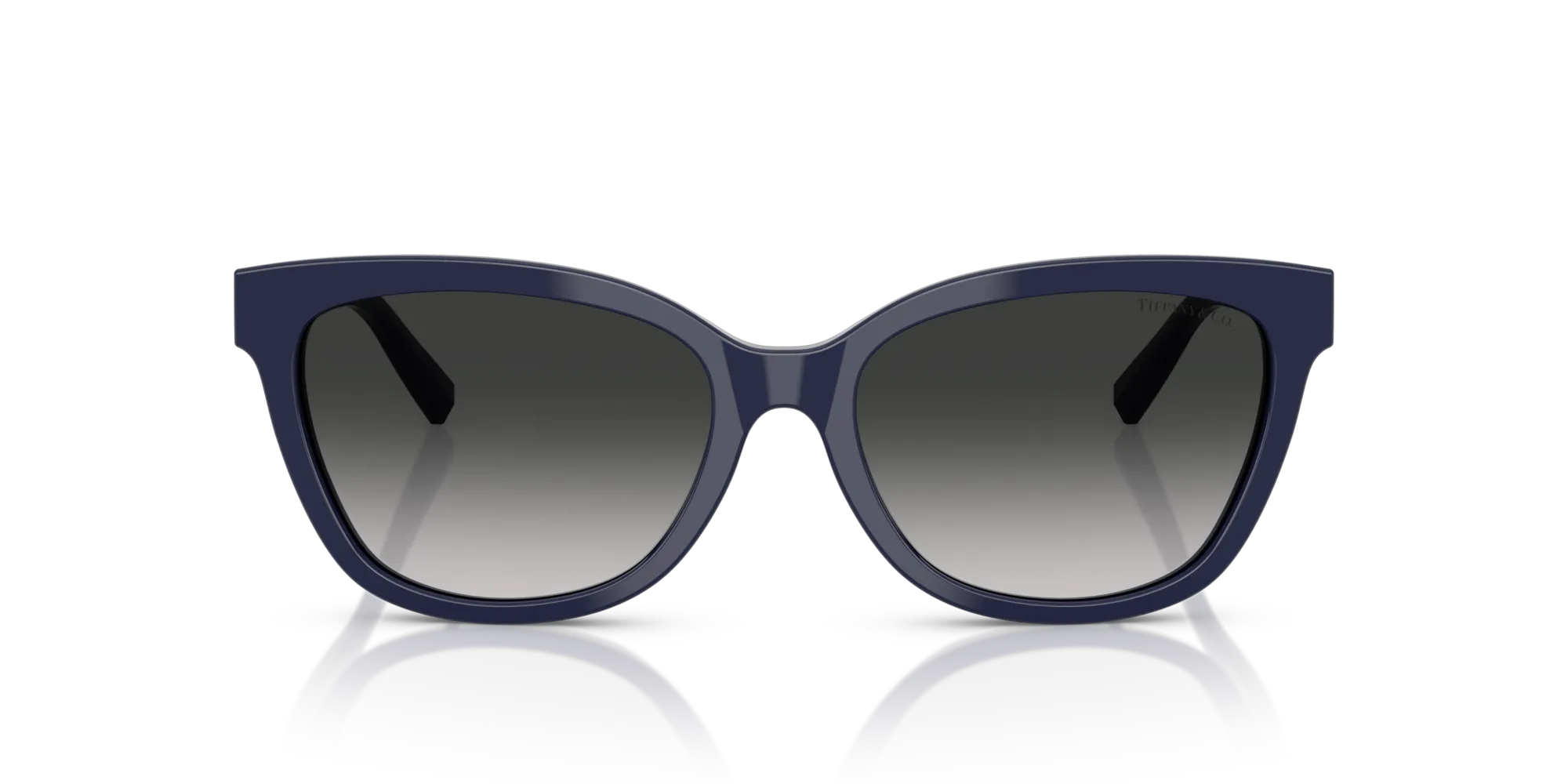 Tiffany TF4237B 83963C Occhiali da sole Acetato Blu Grigio Cat Eye Normale Sfumato - immagine 3