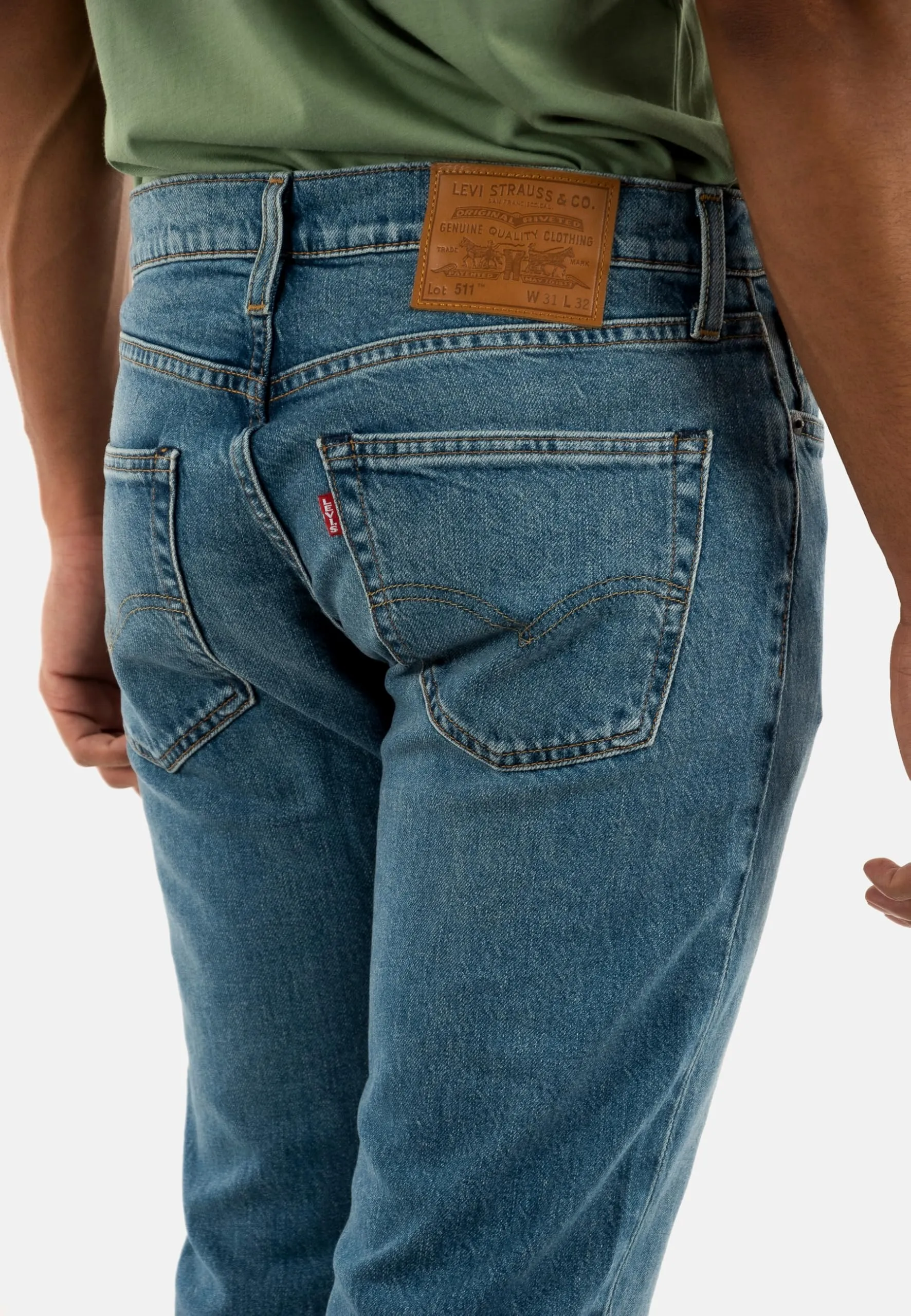 Levi's 511 Slim v5, Jeans Uomo, Pate Gd, 28W / 32L - immagine 3