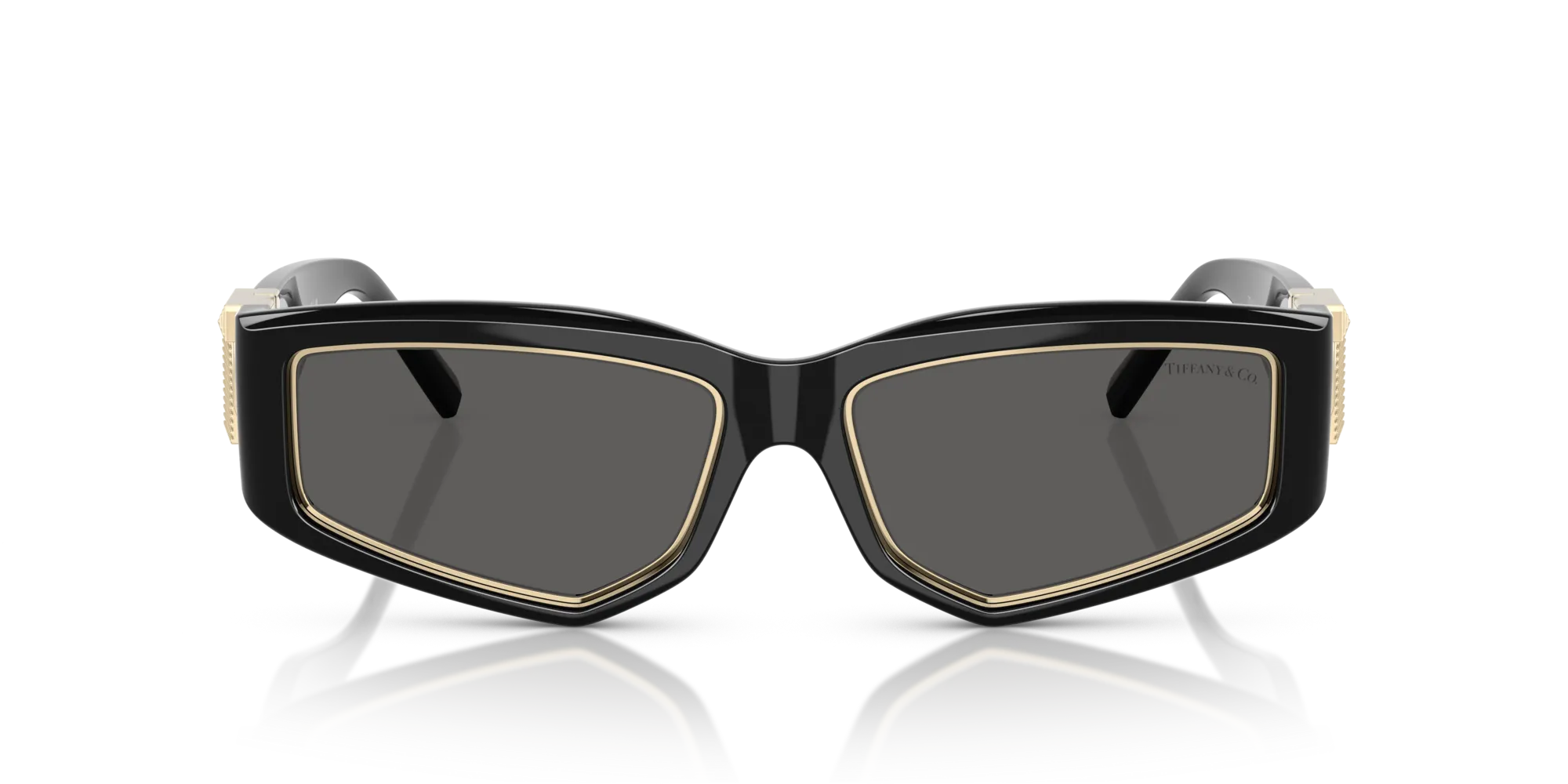Tiffany TF4234U 8001S4 Occhiali da sole Iniettato Nero Grigio Geometrica Normale - immagine 3