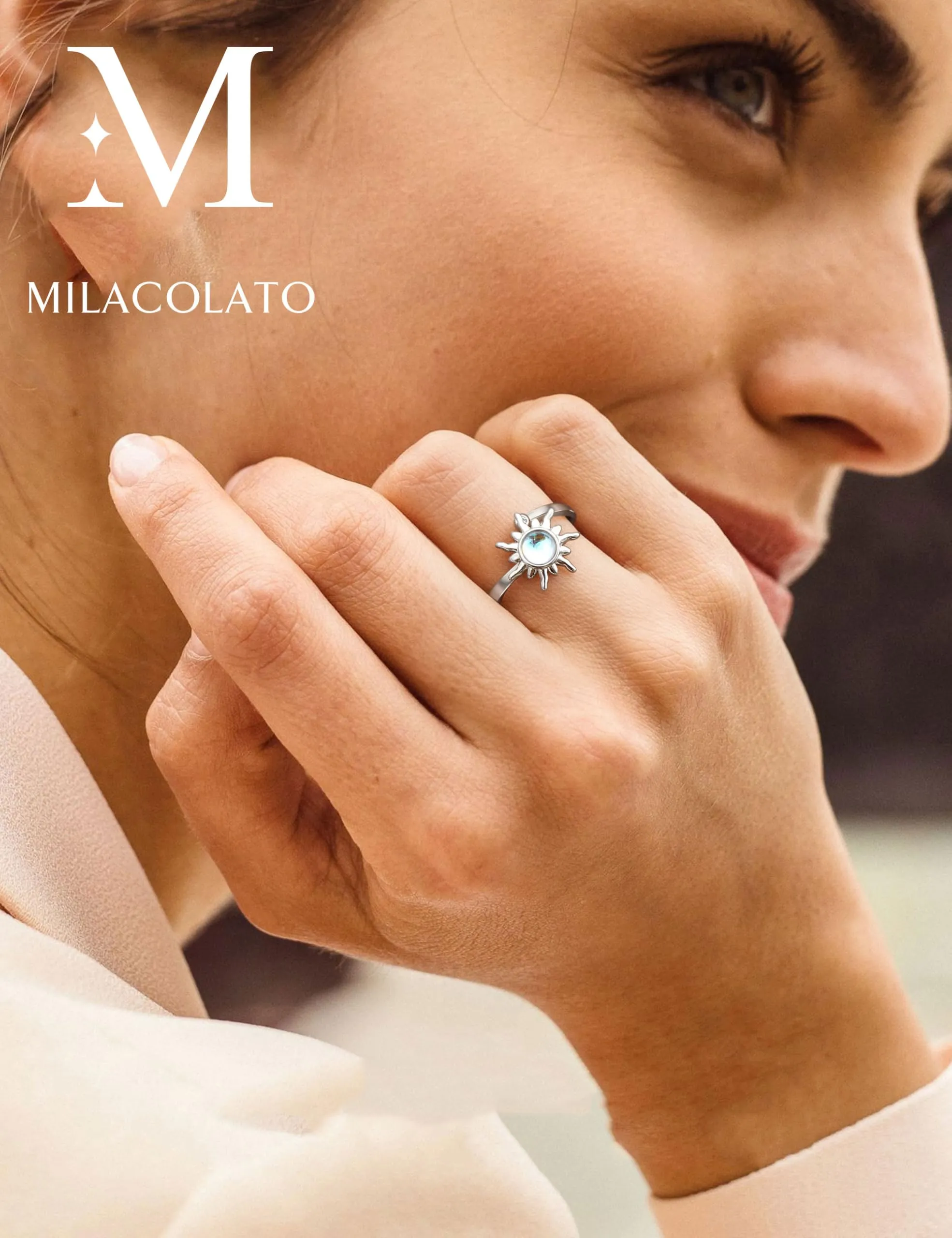 MILACOLATO Anello Antistress Regolabile Donna - immagine 3