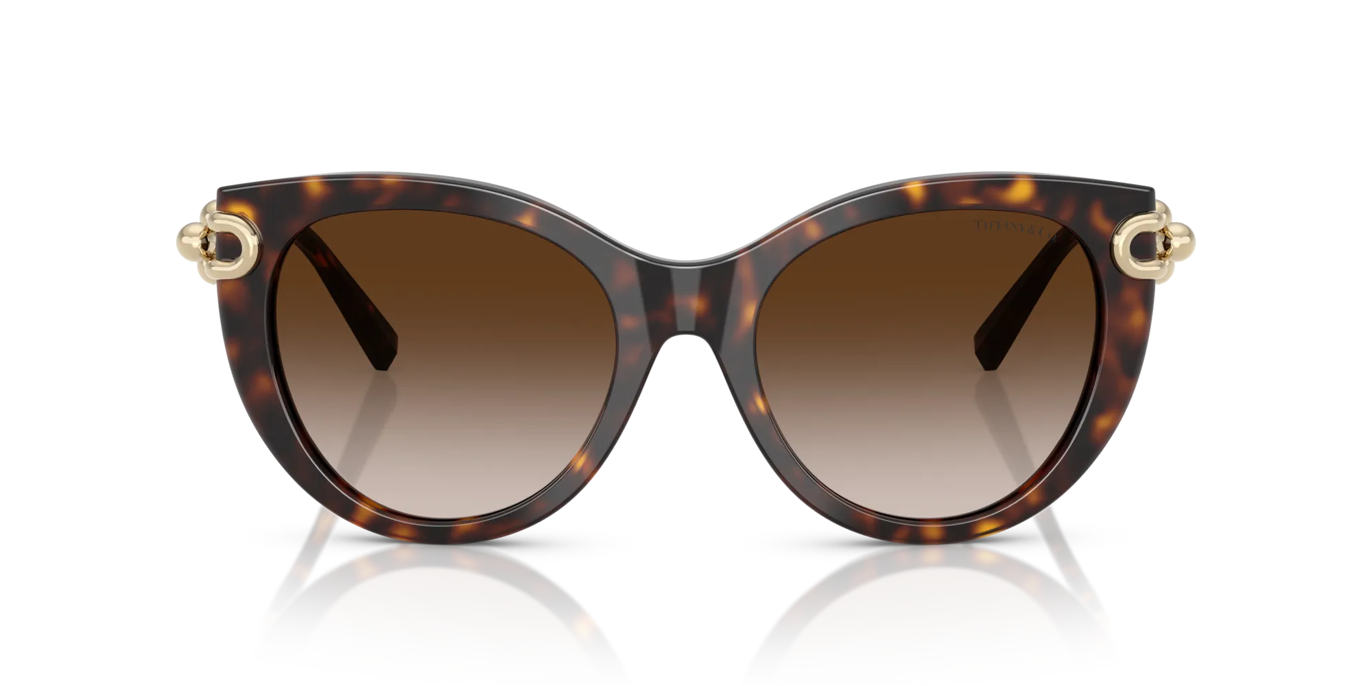 Tiffany TF4232 80153B Occhiali da sole Acetato Tartaruga Marrone Farfalla Normale Sfumato - immagine 3