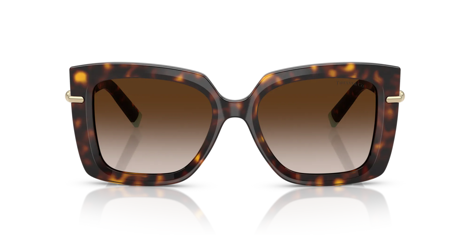 Tiffany TF4199 80153B Occhiali da sole Acetato Tartaruga Marrone Farfalla Normale Sfumato - immagine 3