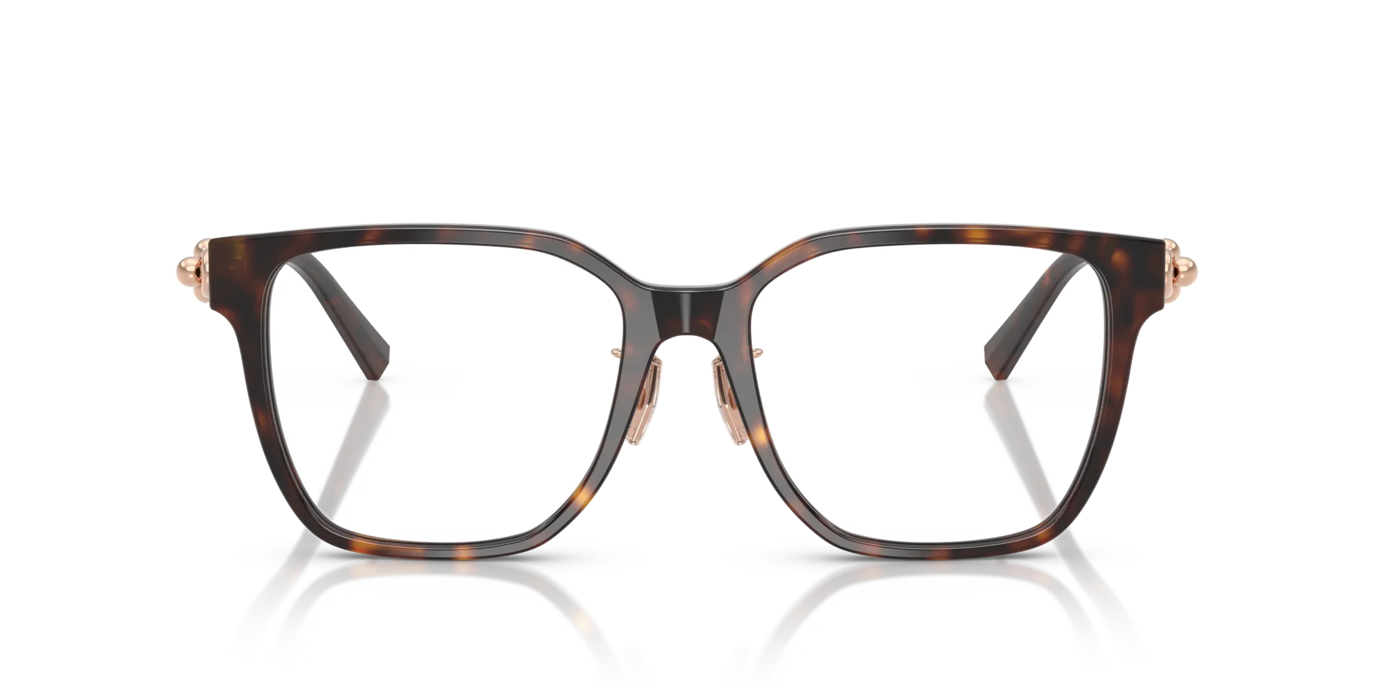 Tiffany TF2274D 8015 Montature da vista Acetato Tartaruga Squadrata Normale - immagine 3