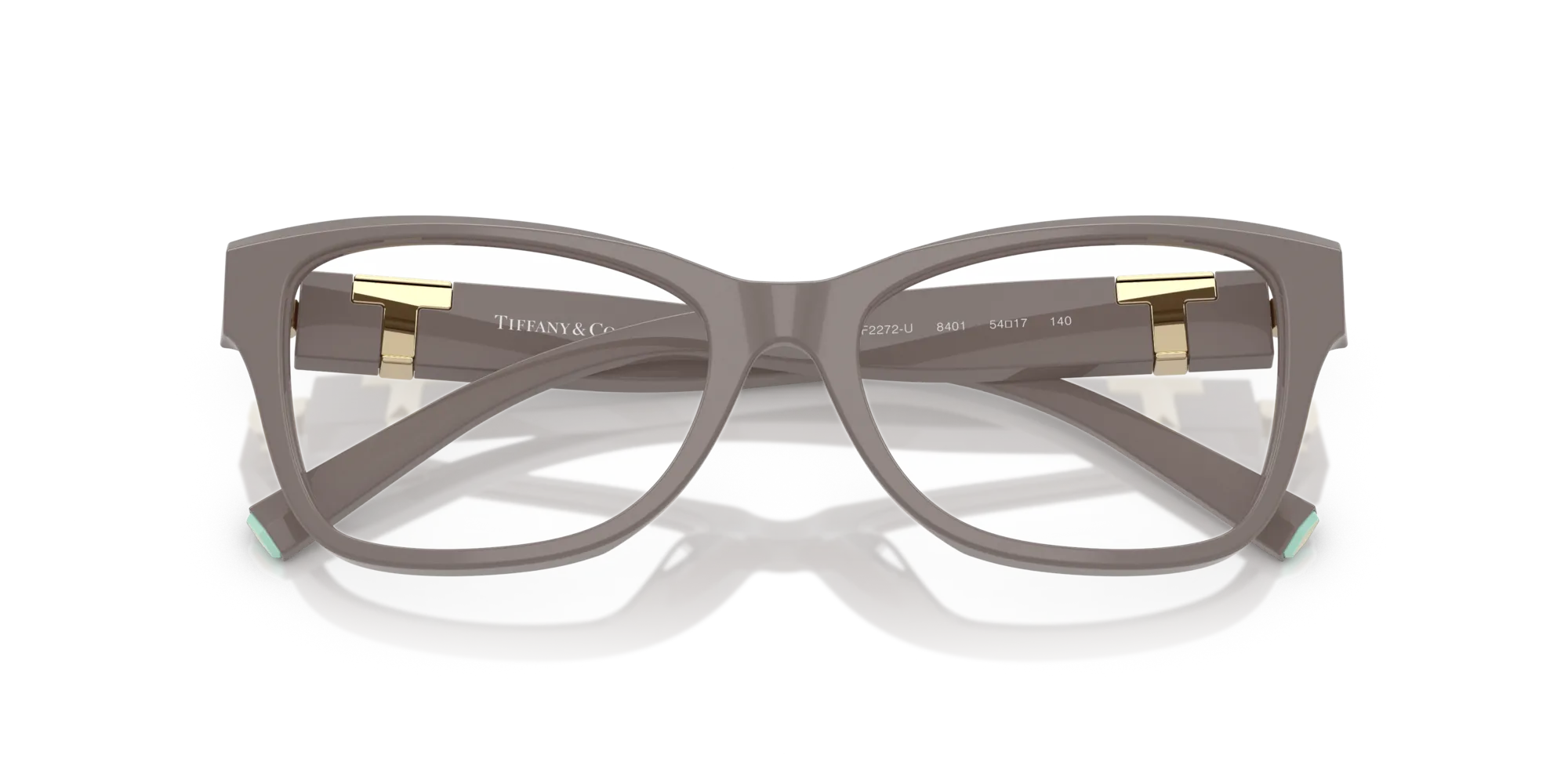 Tiffany TF2272U 8401 Montature da vista Acetato Marrone Farfalla Normale - immagine 2
