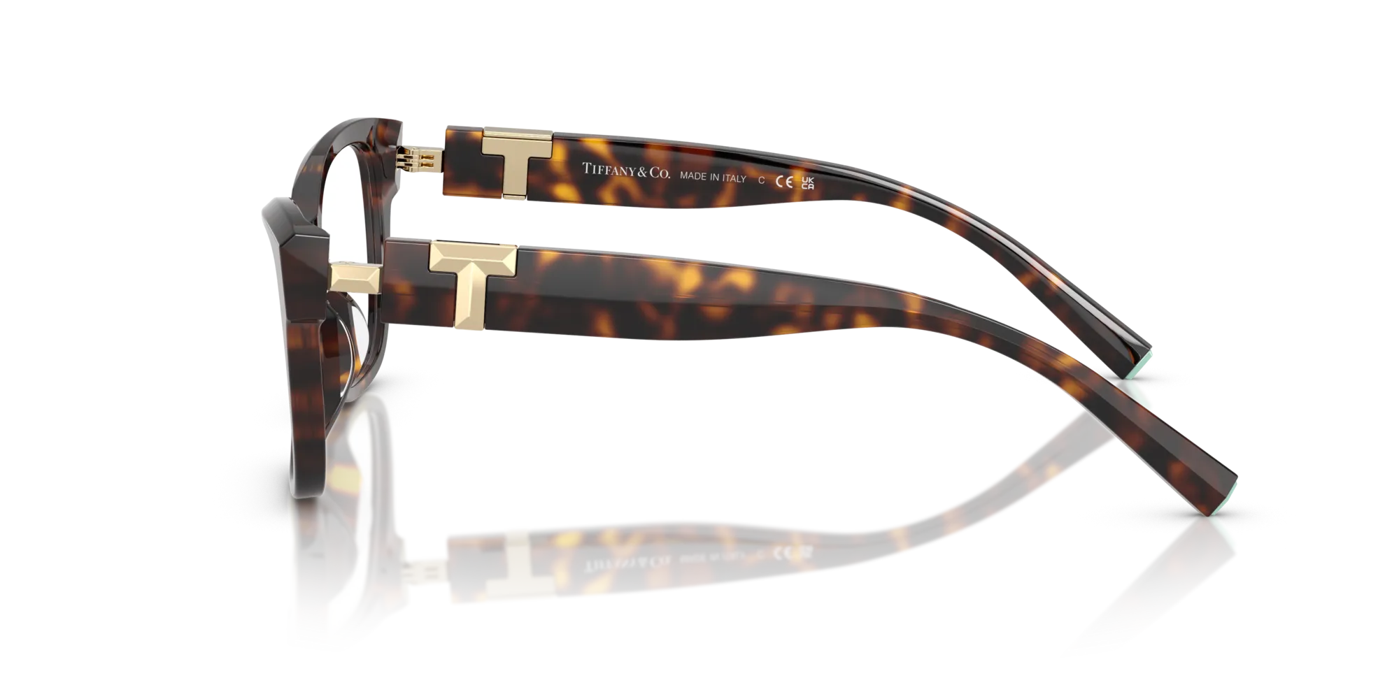 Tiffany TF2272U 8015 Montature da vista Acetato Tartaruga Farfalla Normale - immagine 4