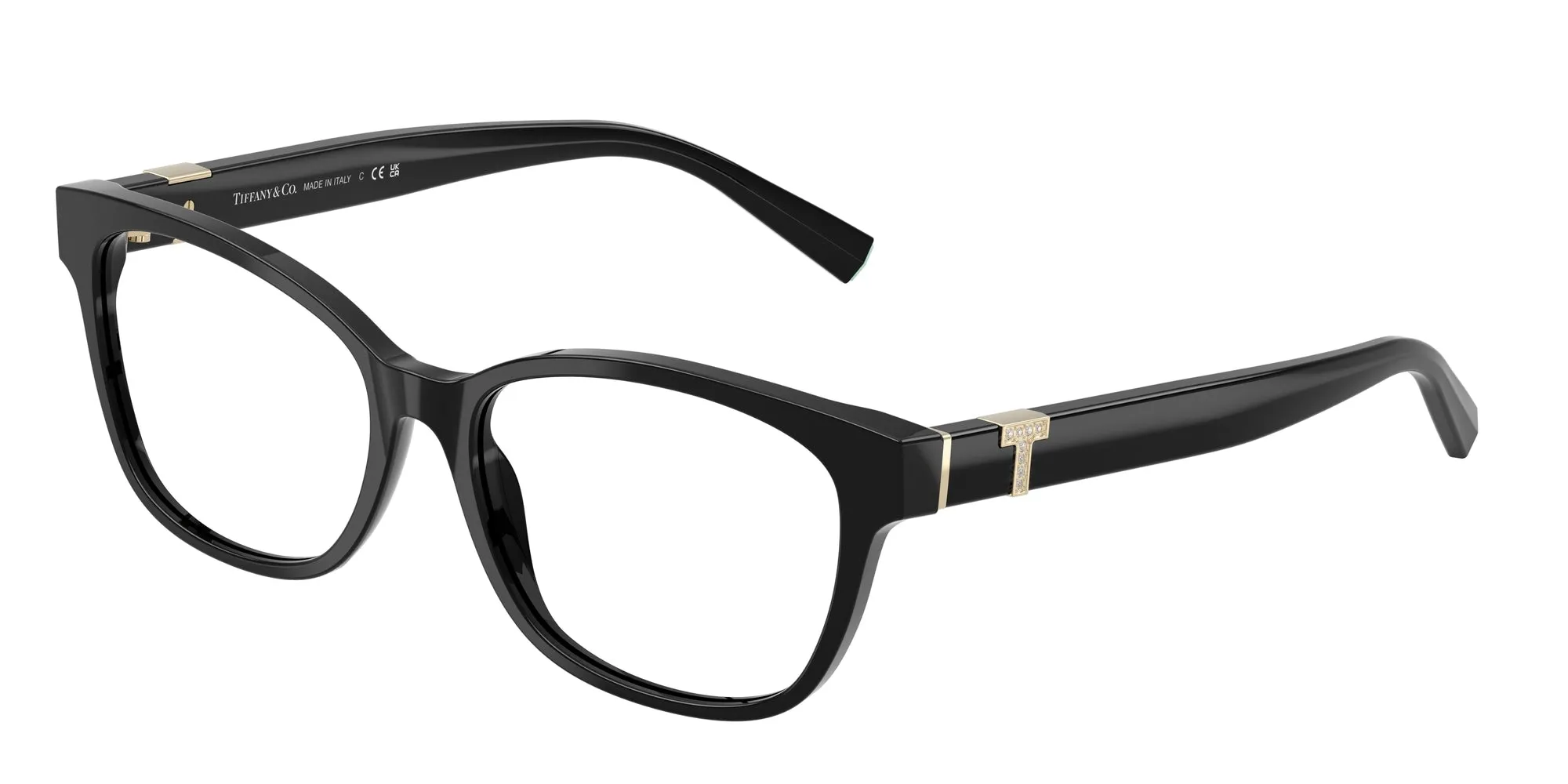 Tiffany TF2270B 8361 Montature da vista Acetato Nero Pillow Normale - immagine 1