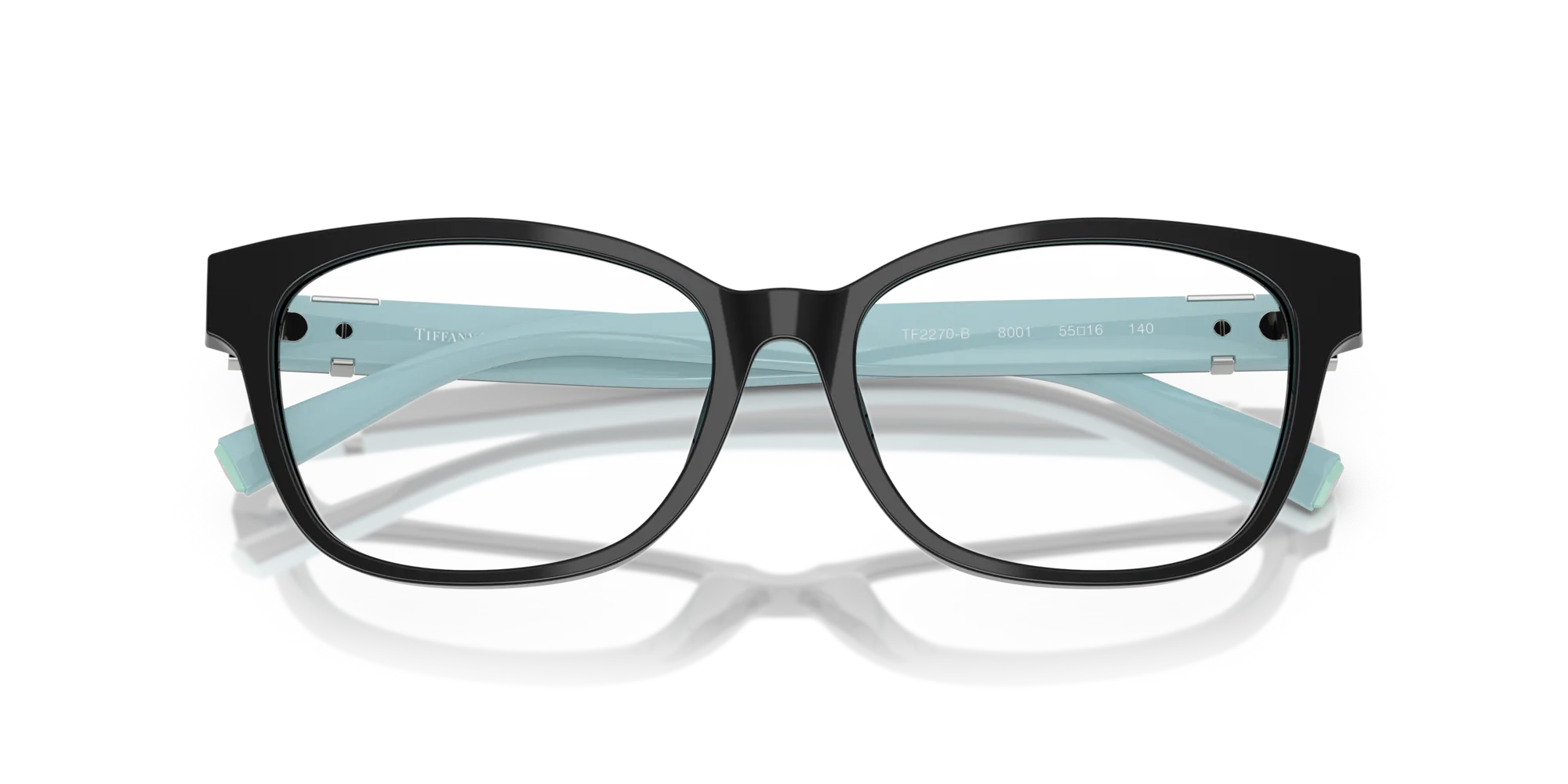 Tiffany TF2270B 8001 Montature da vista Acetato Nero Pillow Normale - immagine 2