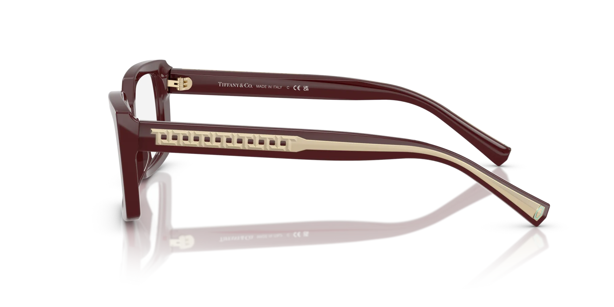 Tiffany TF2269U 8389 Montature da vista Acetato Viola Squadrata Normale - immagine 4