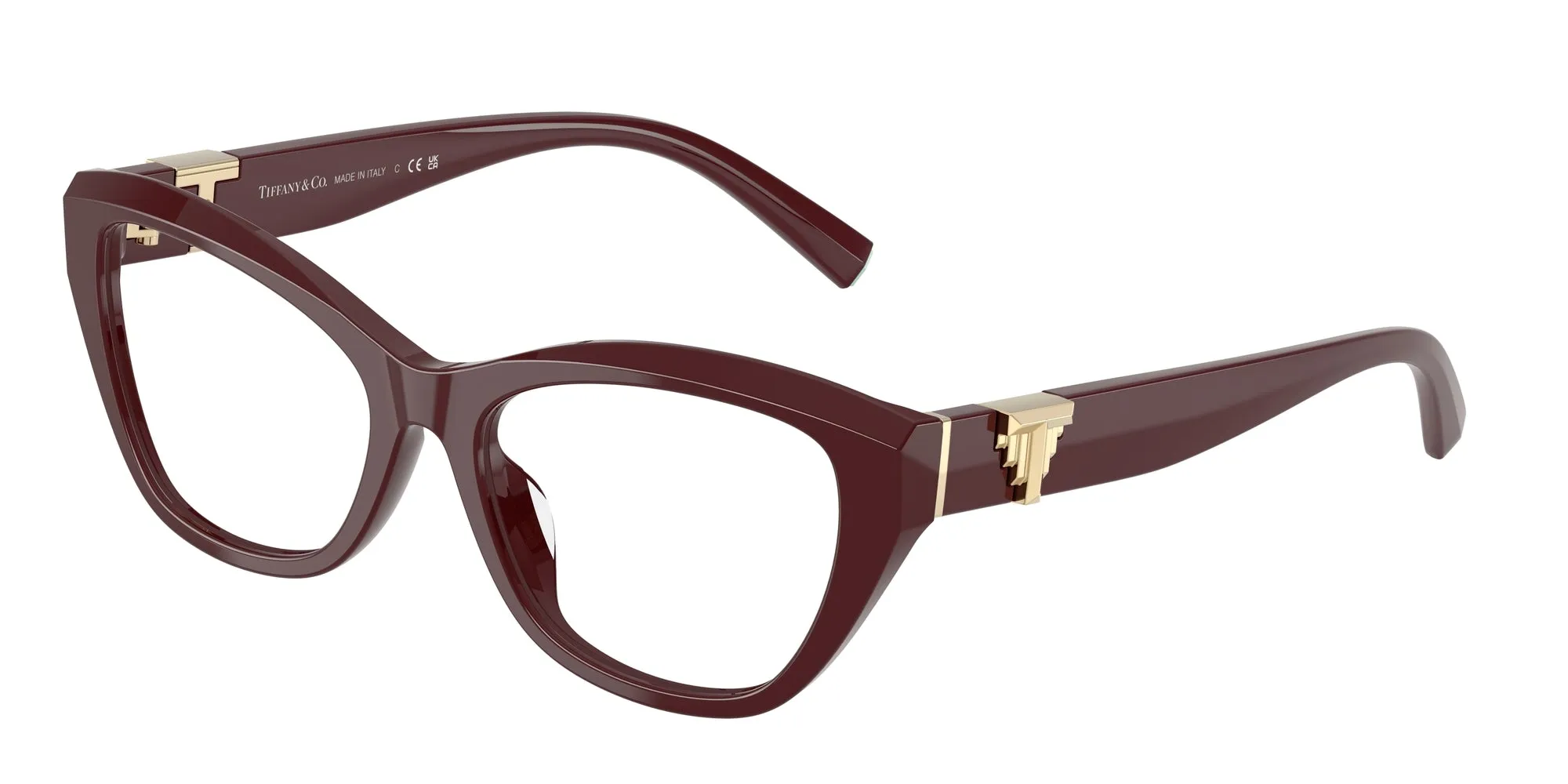 Tiffany TF2268U 8389 Montature da vista Acetato Viola Cat Eye Normale - immagine 1