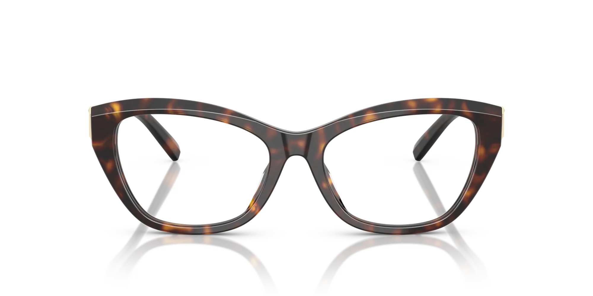 Tiffany TF2268U 8015 Montature da vista Acetato Tartaruga Cat Eye Normale - immagine 3