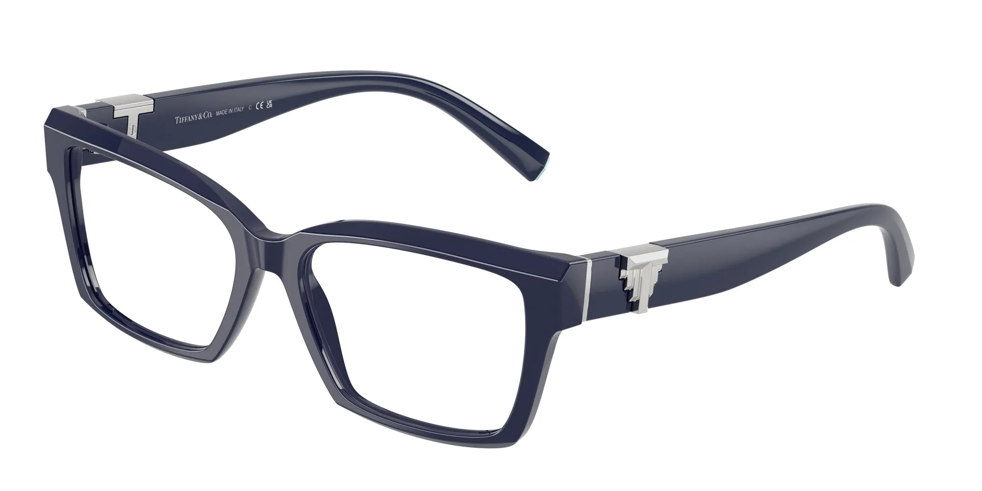 Tiffany TF2267 8396 Montature da vista Acetato Blu Squadrata Normale - immagine 1