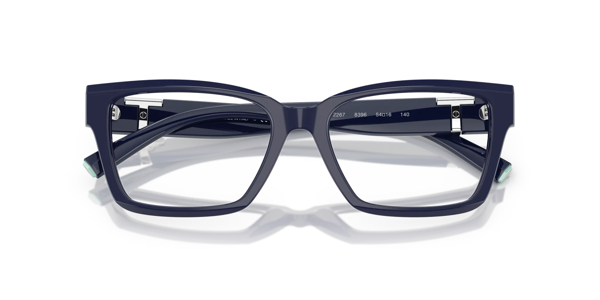 Tiffany TF2267 8396 Montature da vista Acetato Blu Squadrata Normale - immagine 2