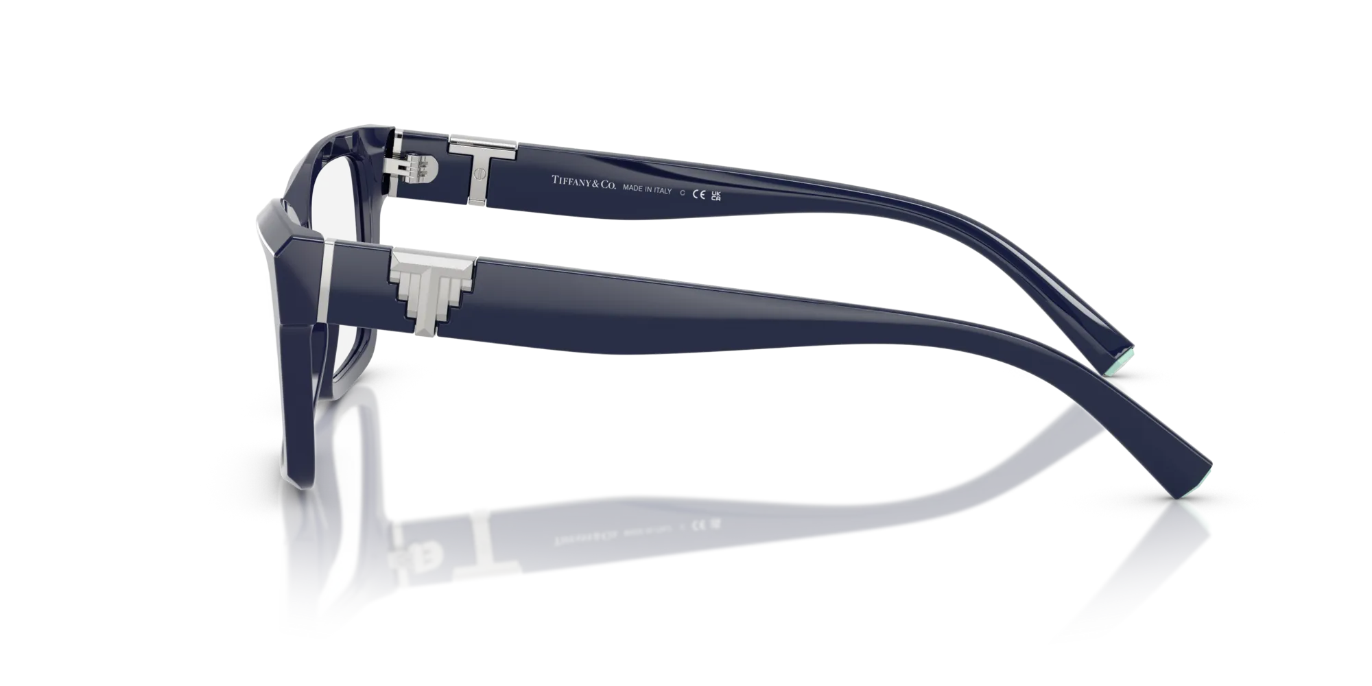 Tiffany TF2267 8396 Montature da vista Acetato Blu Squadrata Normale - immagine 4