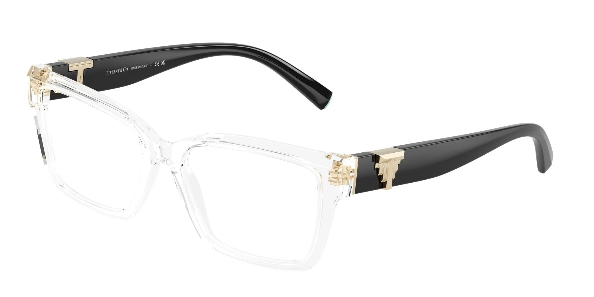 Tiffany TF2267 8047 Montature da vista Acetato Trasparente Squadrata Normale - immagine 1