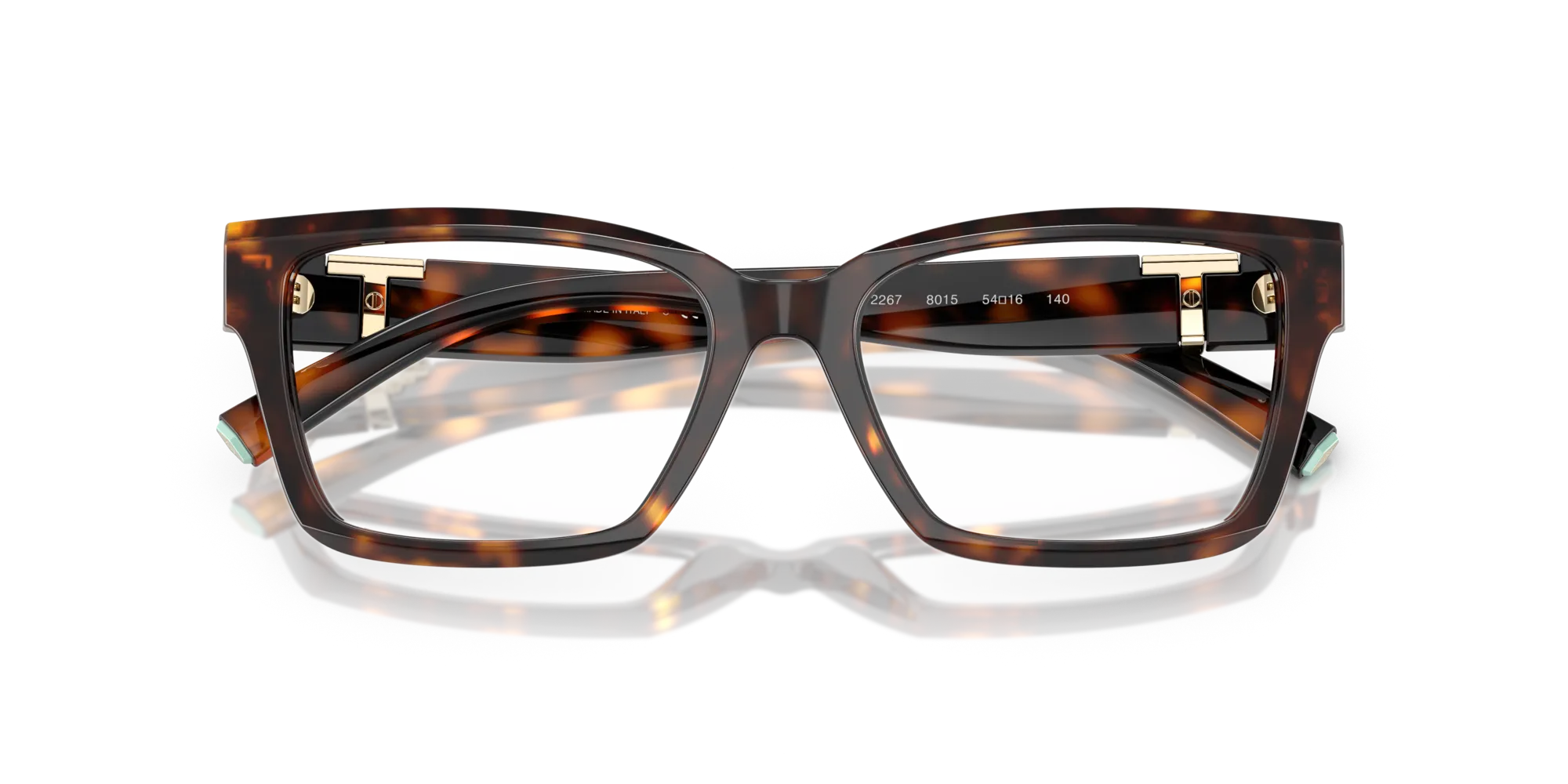 Tiffany TF2267 8015 Montature da vista Acetato Tartaruga Squadrata Normale - immagine 2