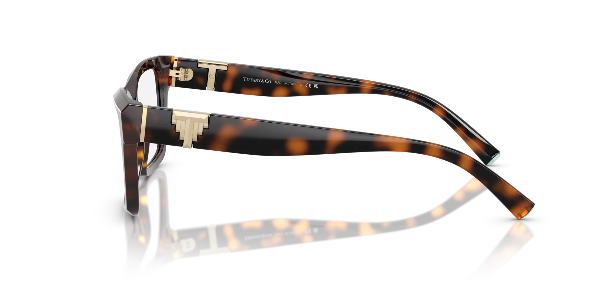Tiffany TF2267 8015 Montature da vista Acetato Tartaruga Squadrata Normale - immagine 4