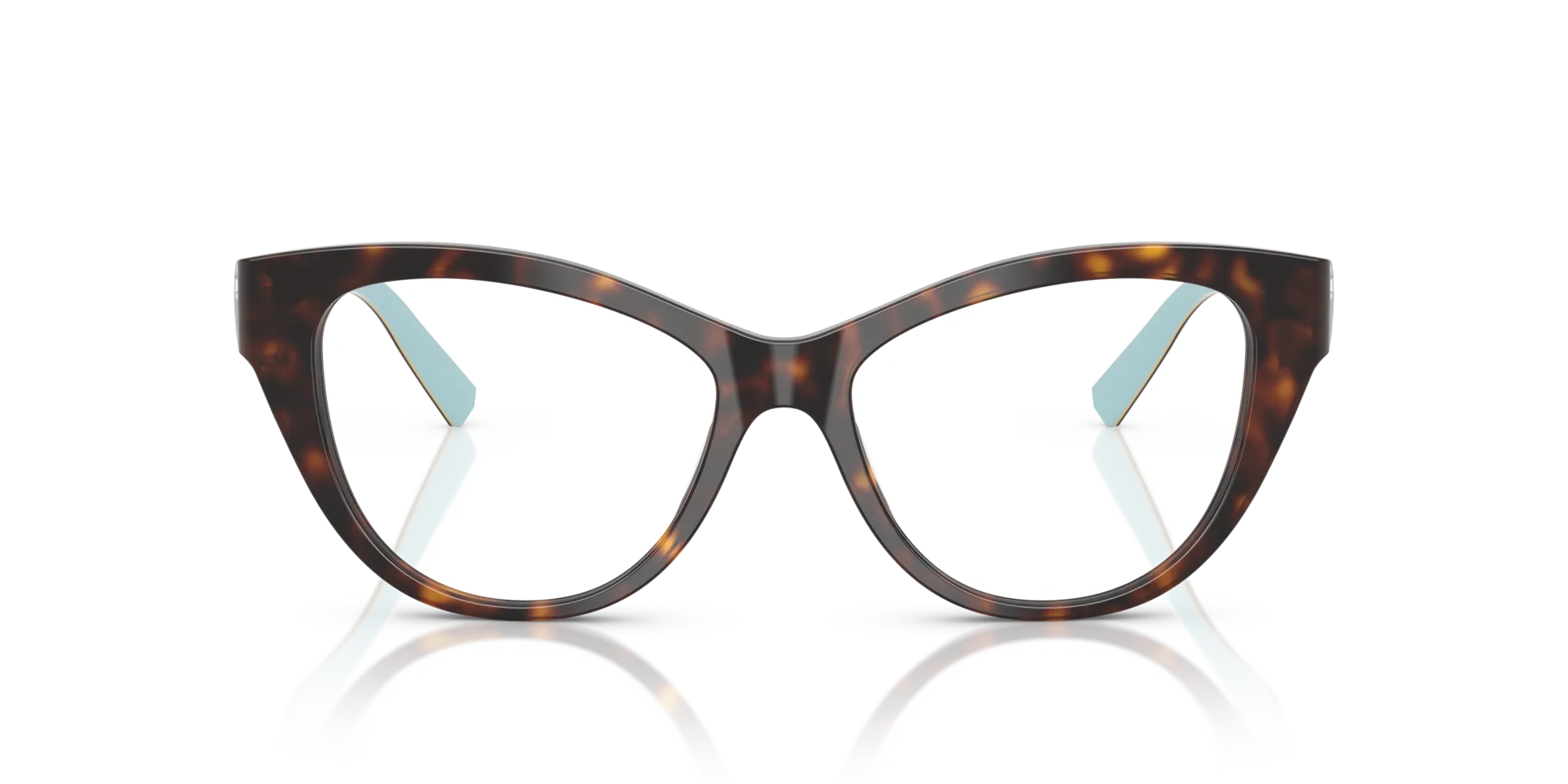 Tiffany TF2251 8363 Montature da vista Acetato Tartaruga Cat Eye Normale - immagine 3