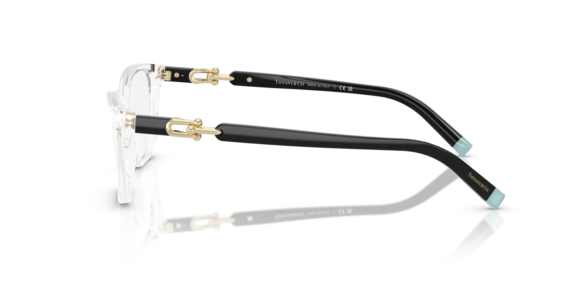Tiffany TF2229 8047 Montature da vista Acetato Trasparente Squadrata Normale - immagine 4