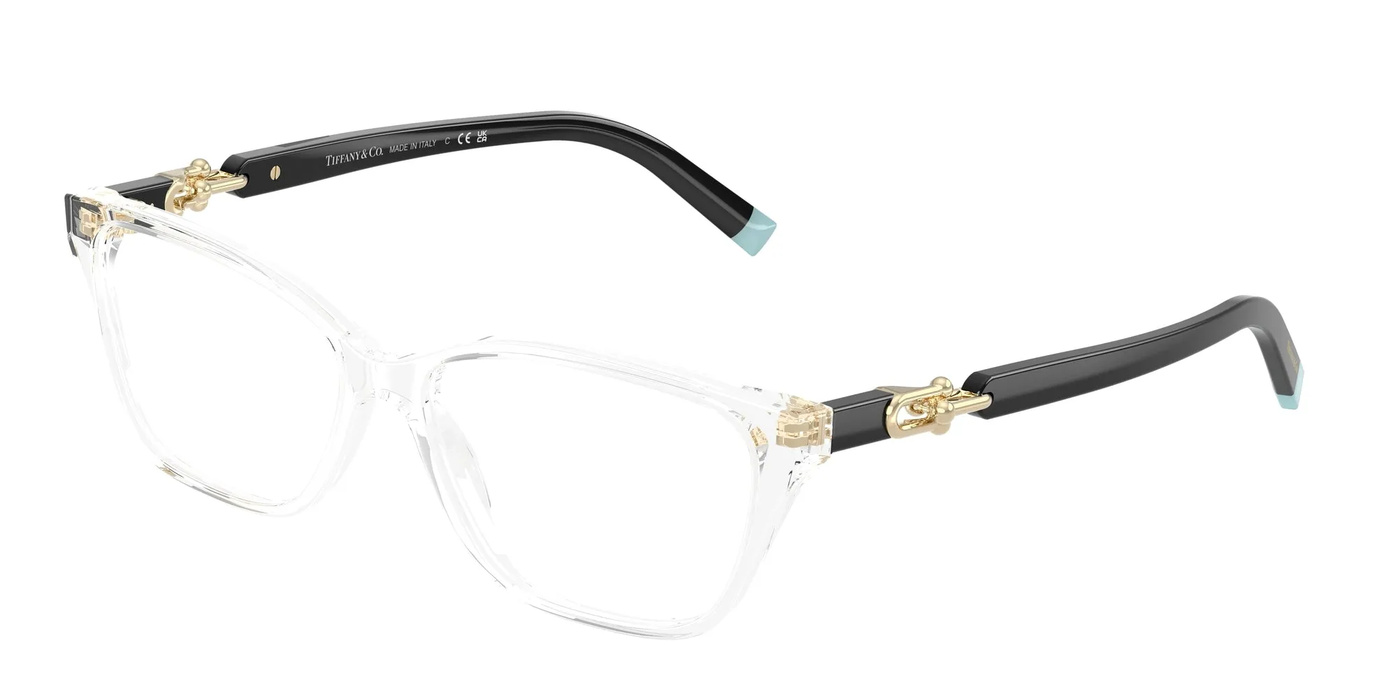 Tiffany TF2229 8047 Montature da vista Acetato Trasparente Squadrata Normale - immagine 1