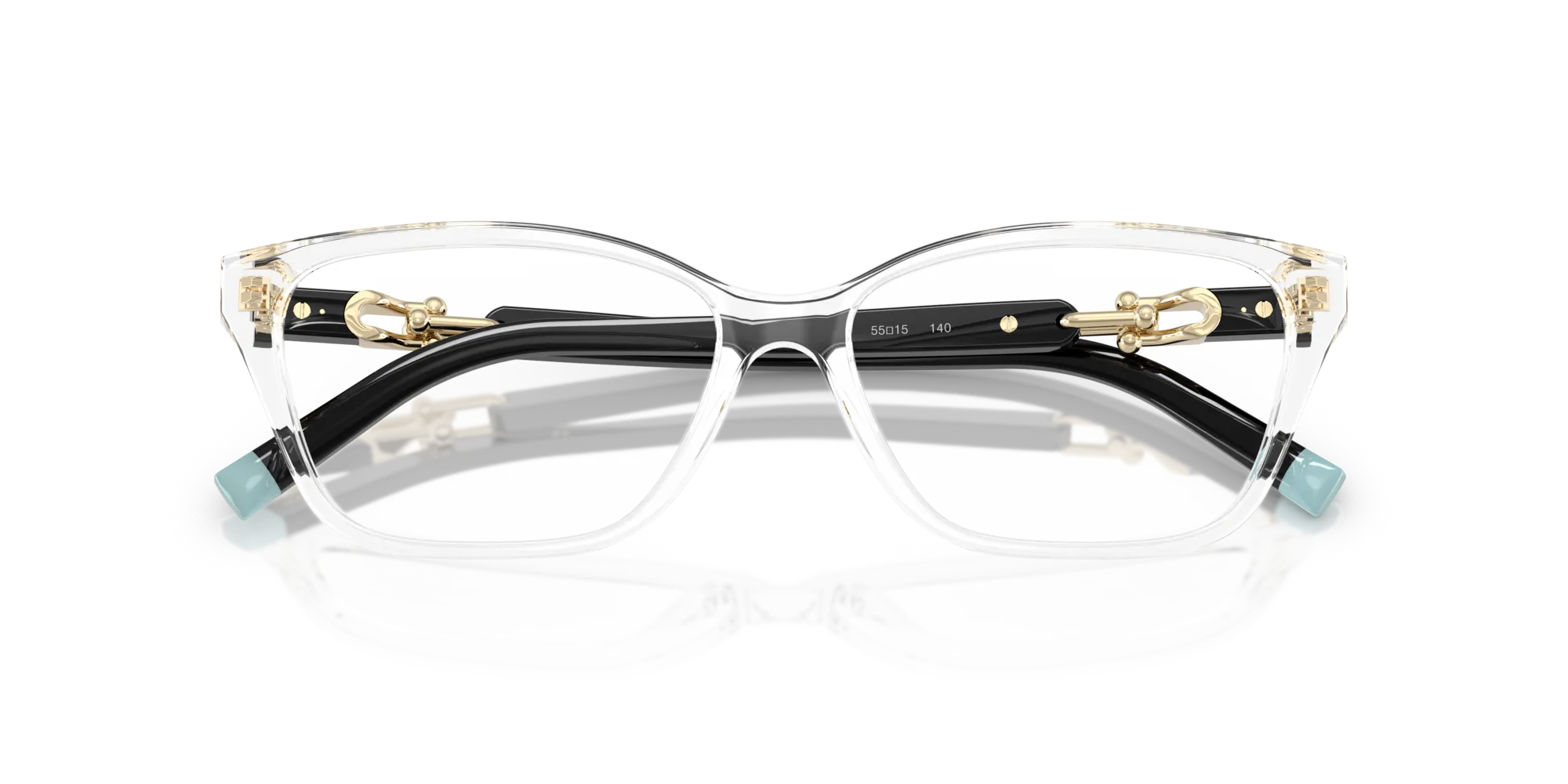 Tiffany TF2229 8047 Montature da vista Acetato Trasparente Squadrata Normale - immagine 2